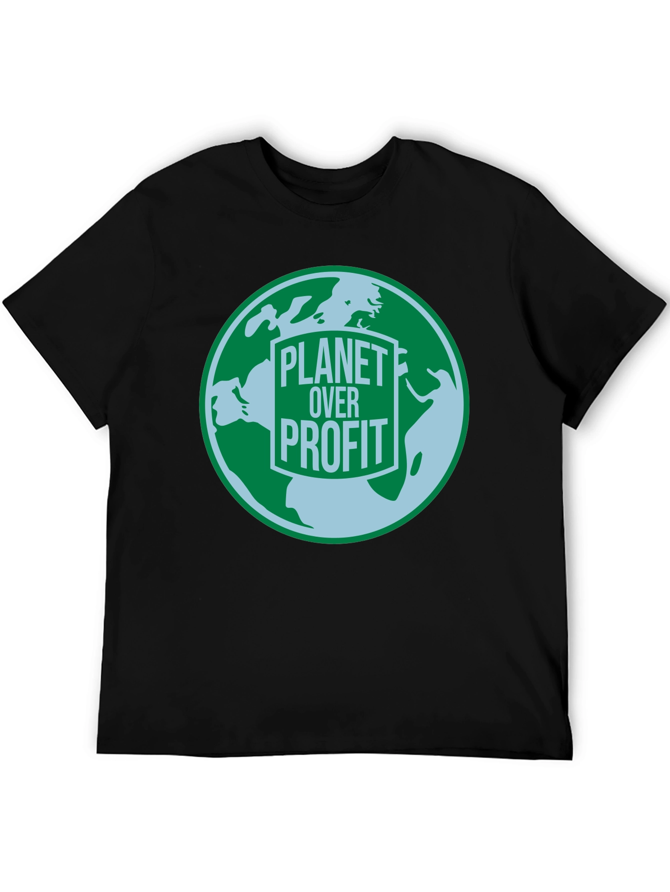 Planet Over Profit Graphic Tee - Eco-Friendly Message