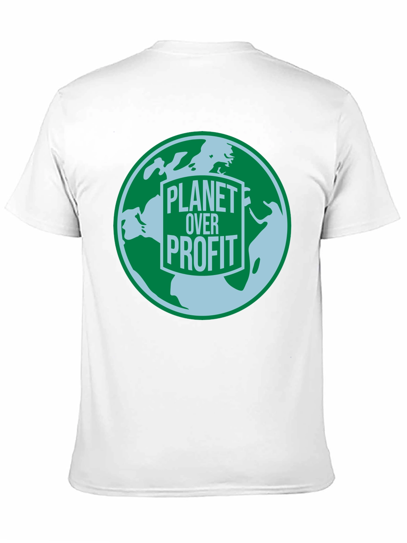 Planet Over Profit Graphic Tee - Eco-Friendly Message
