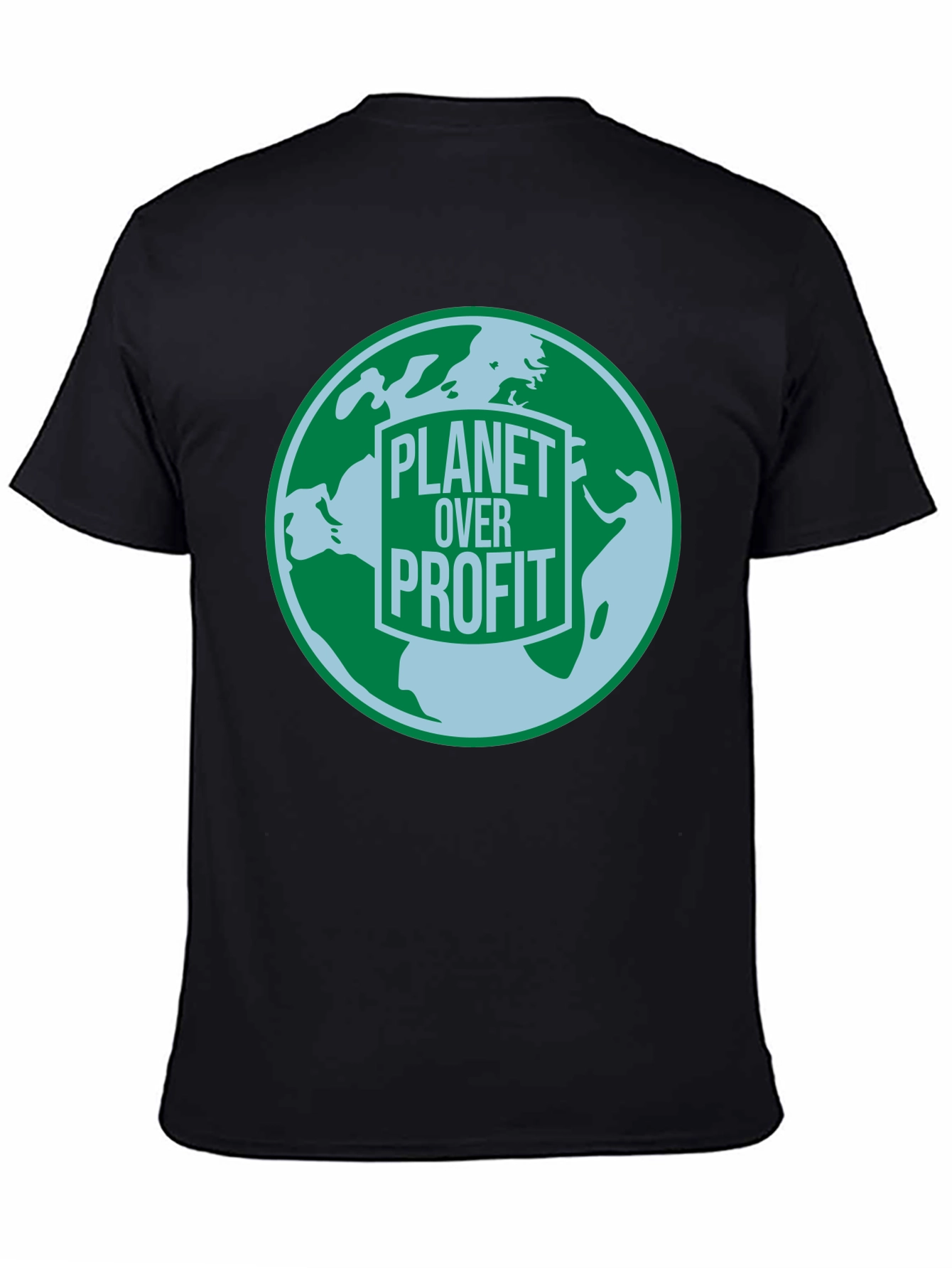 Planet Over Profit Graphic Tee - Eco-Friendly Message