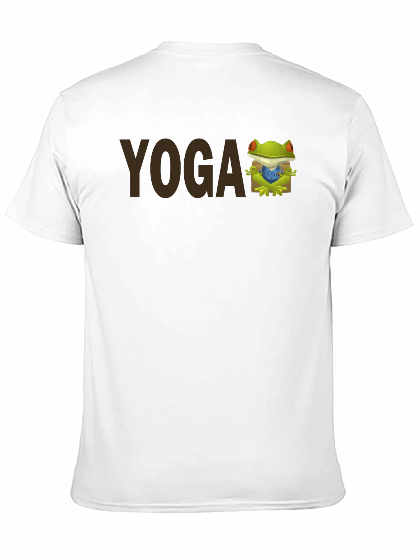 Yoga Frog Graphic Tee - Mens Black T-Shirt