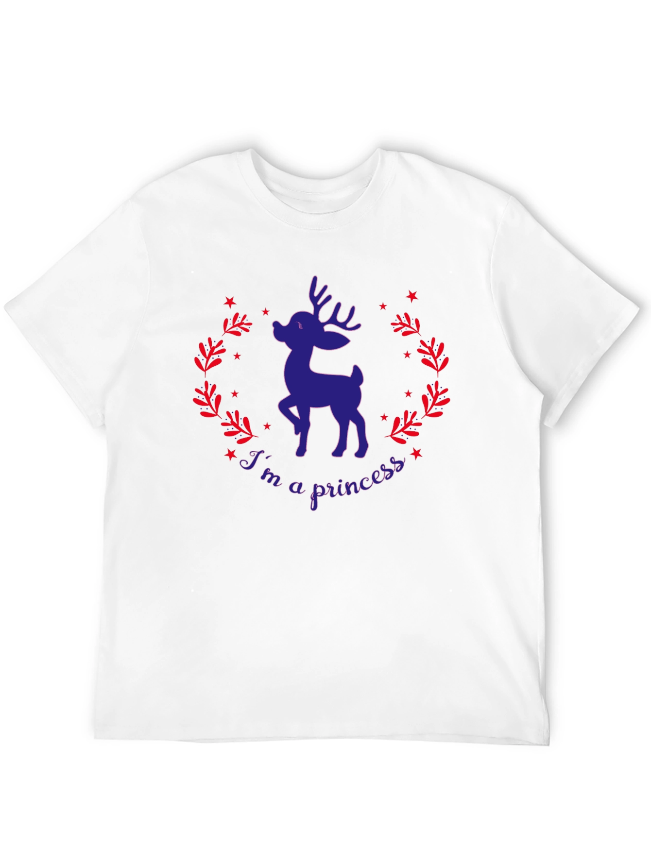 Reindeer Princess Graphic Tee