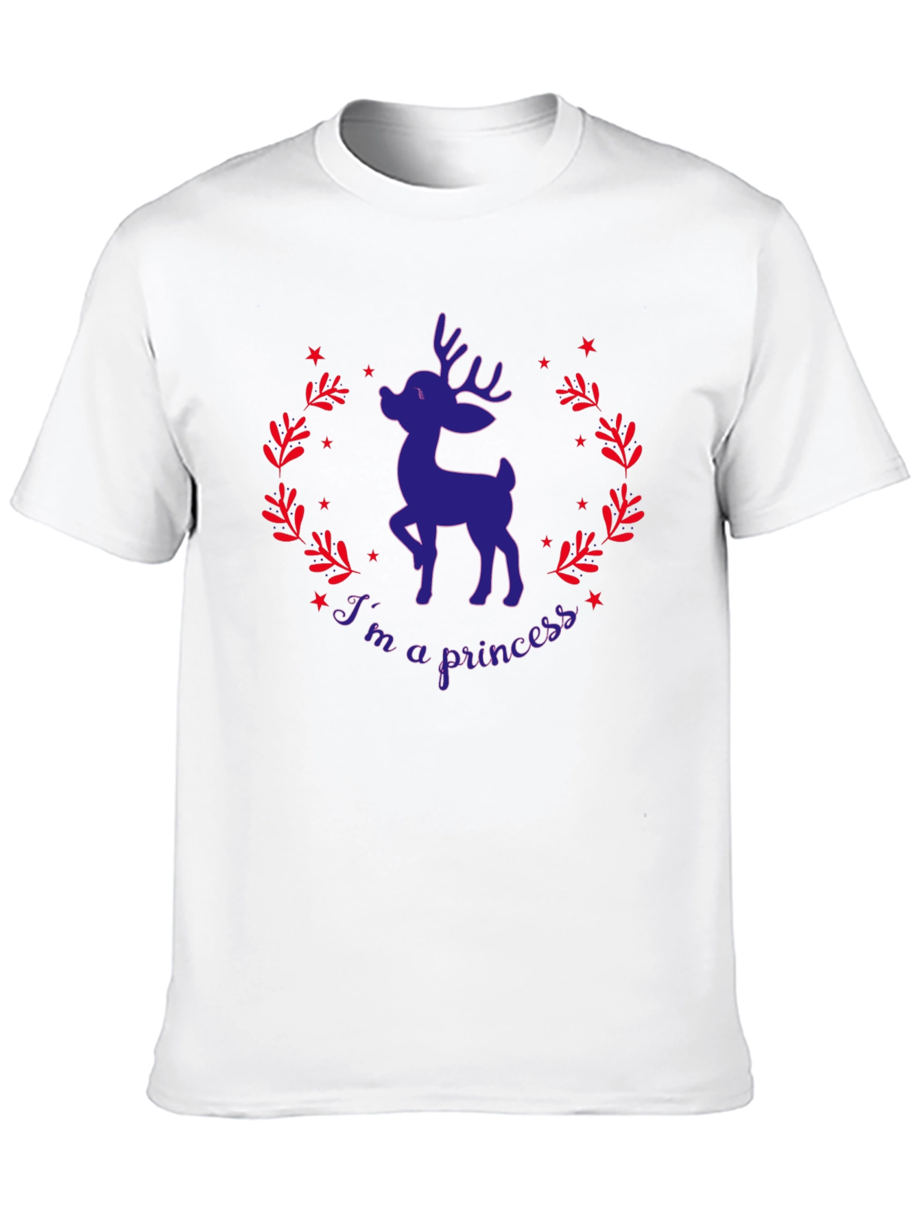 Reindeer Princess Graphic Tee
