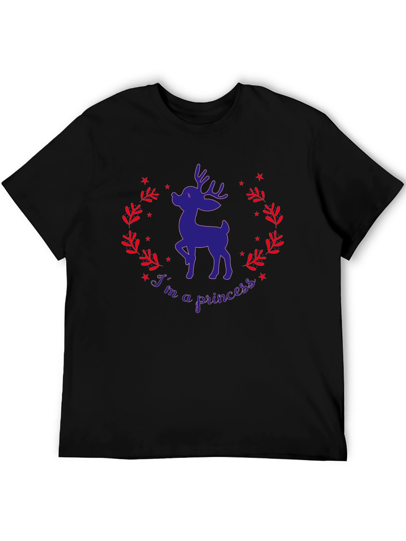 Reindeer Princess Graphic Tee