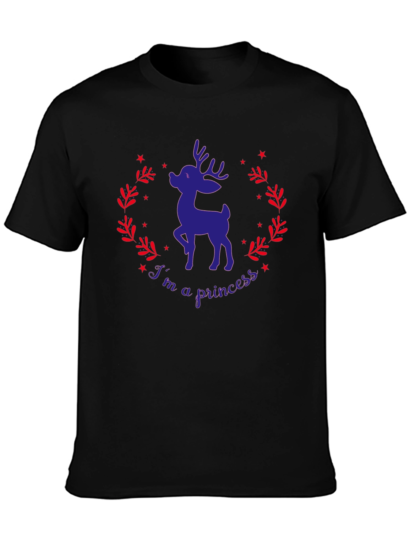 Reindeer Princess Graphic Tee
