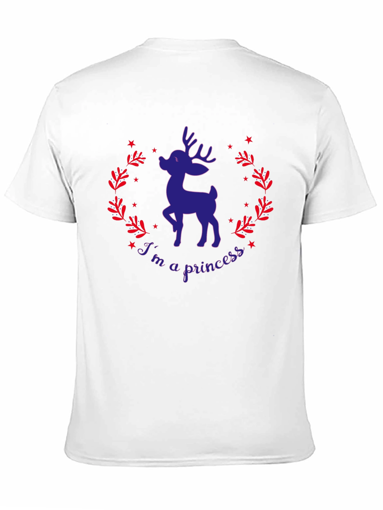 Reindeer Princess Graphic Tee
