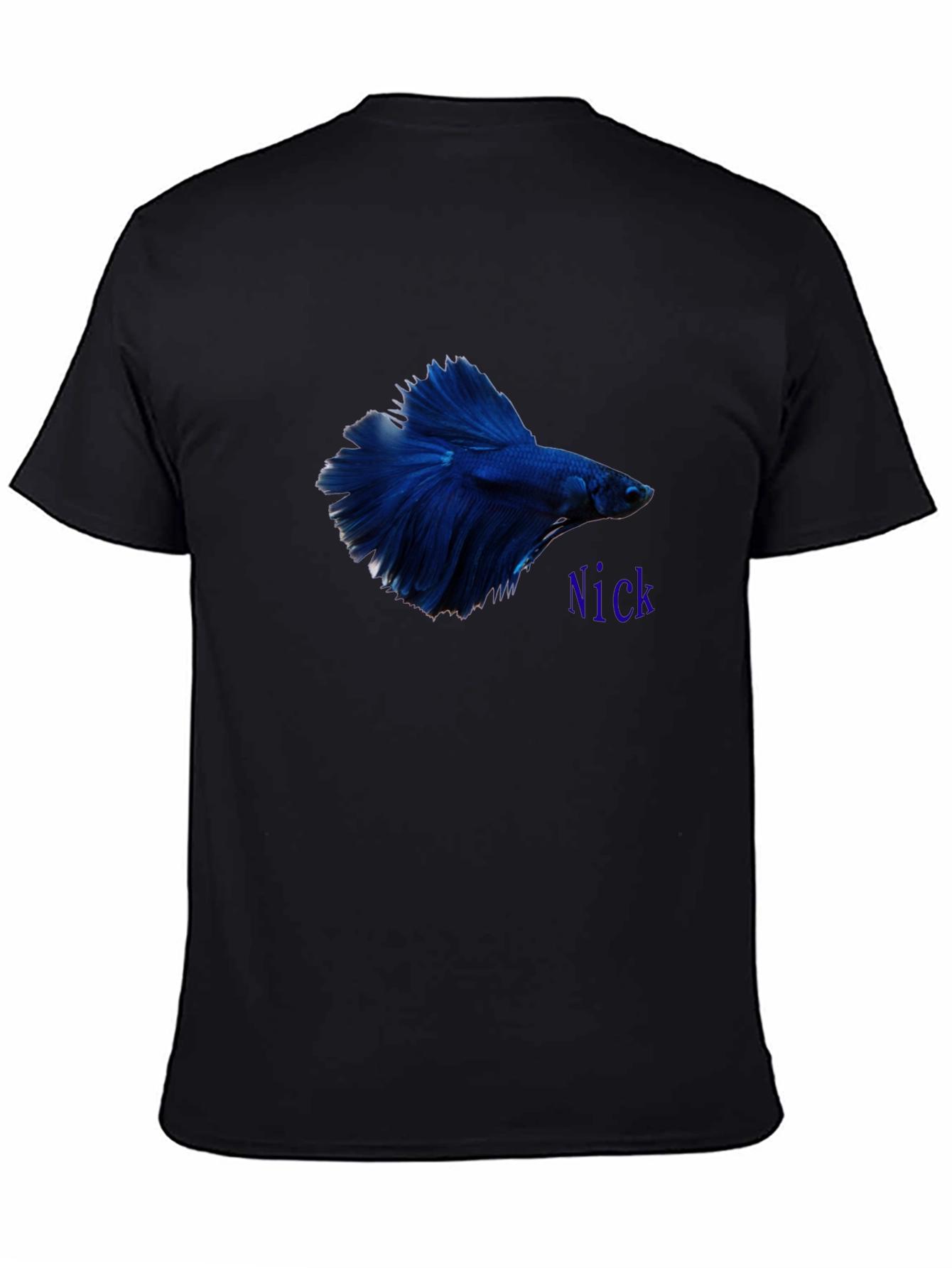 Betta Fish Graphic Tee - Custom Name Option