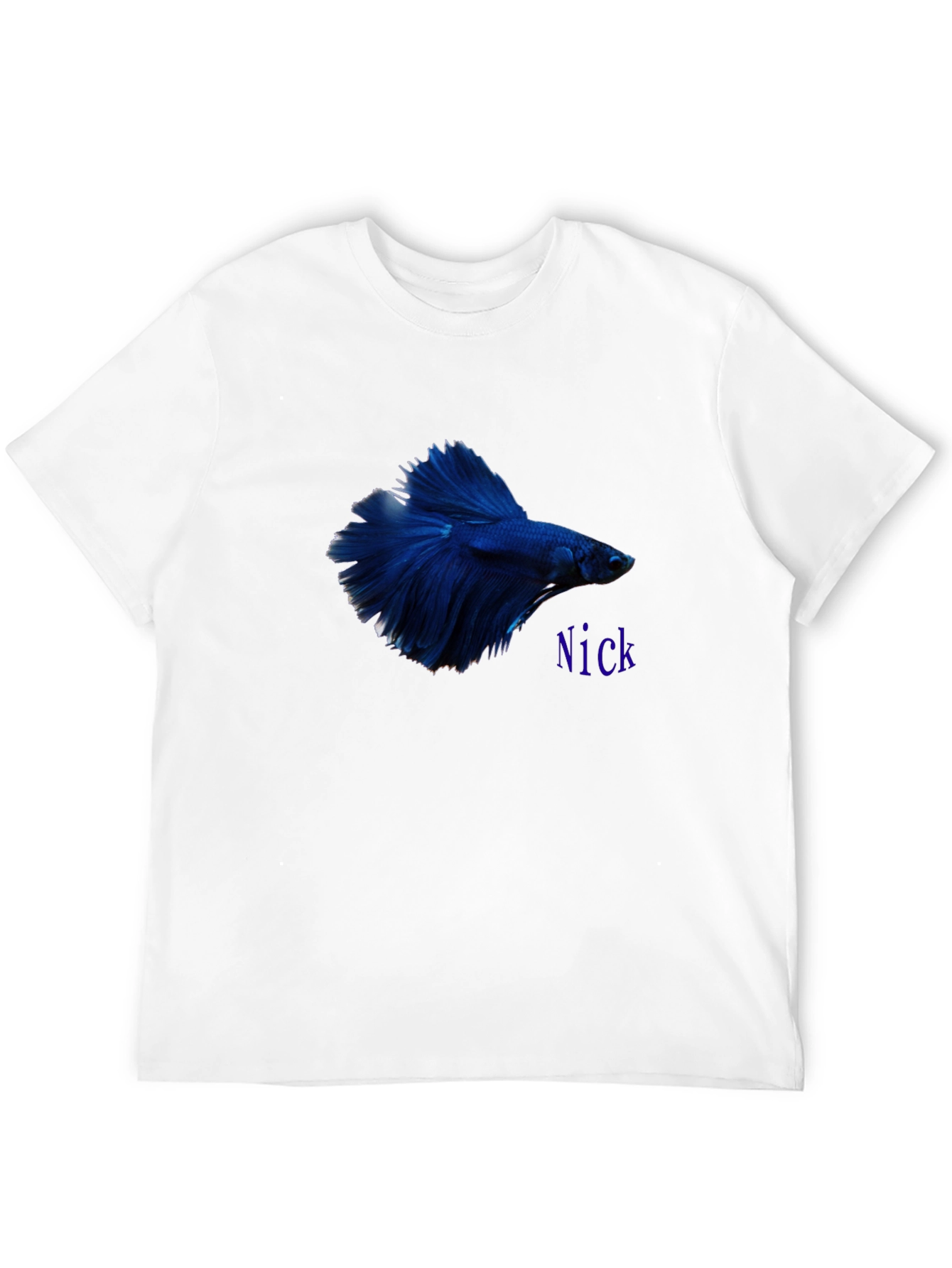 Betta Fish Graphic Tee - Custom Name Option
