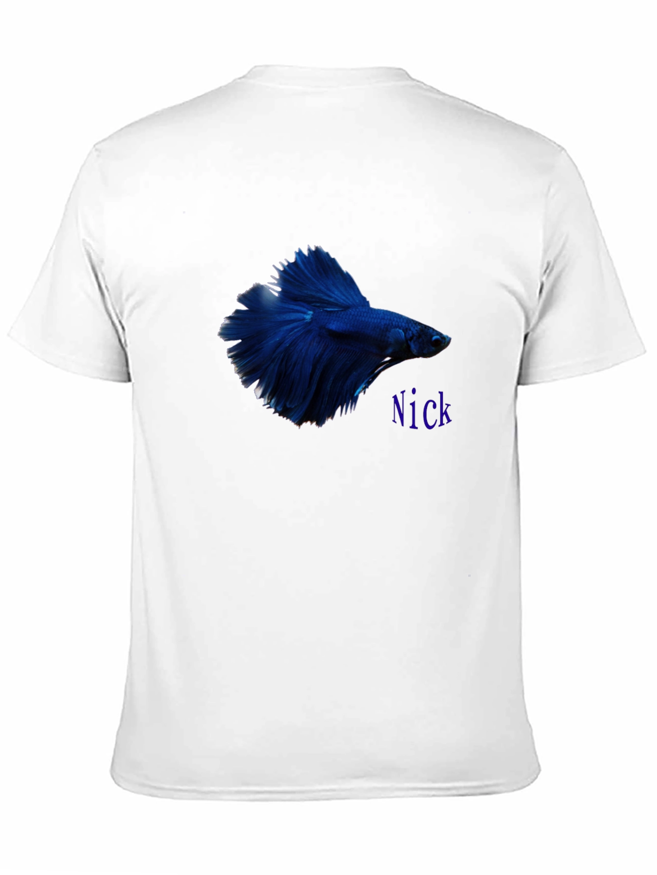Betta Fish Graphic Tee - Custom Name Option