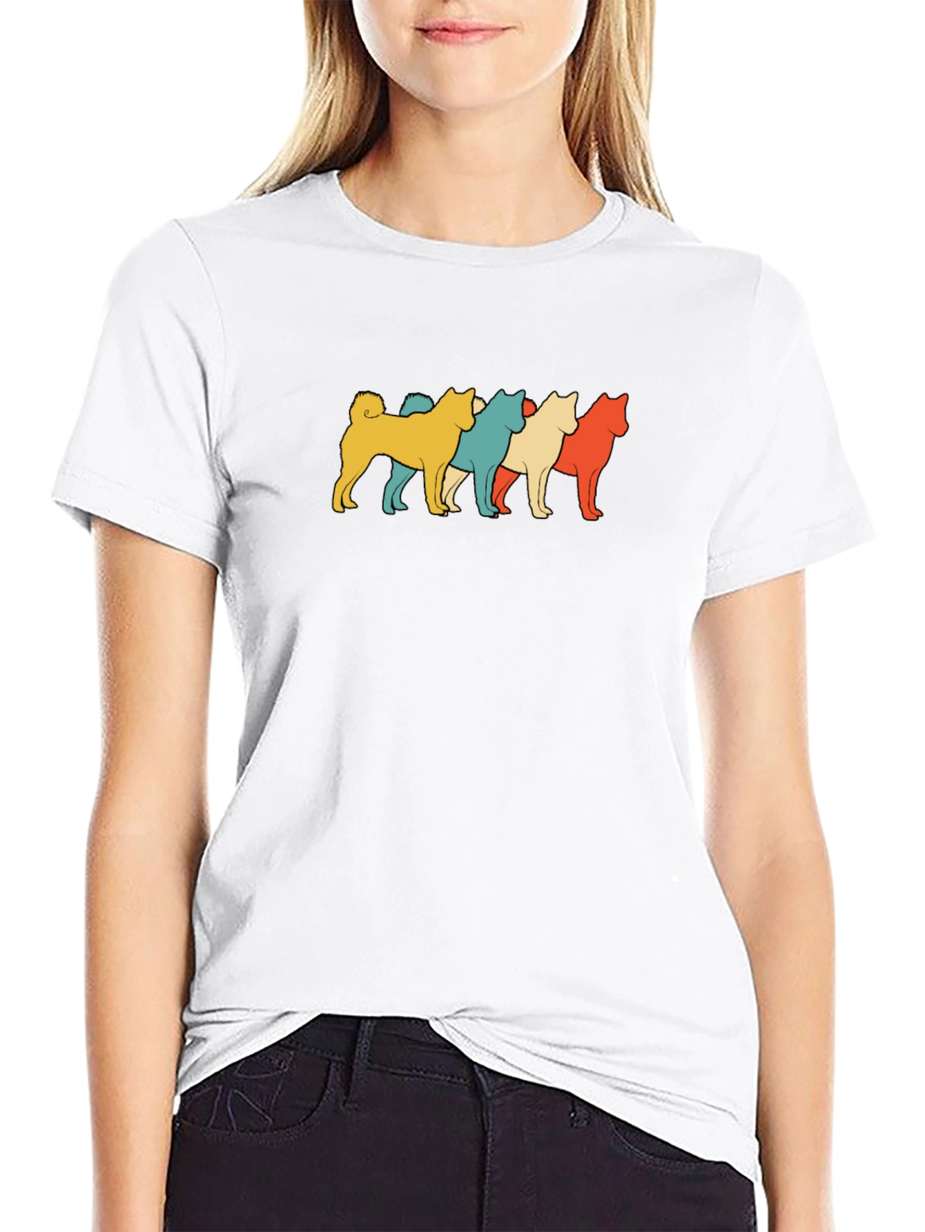 Retro Shiba Inu Dog Breed T-Shirt