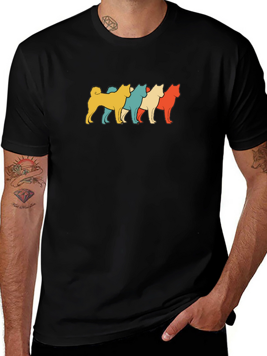 Retro Shiba Inu Dog Breed T-Shirt