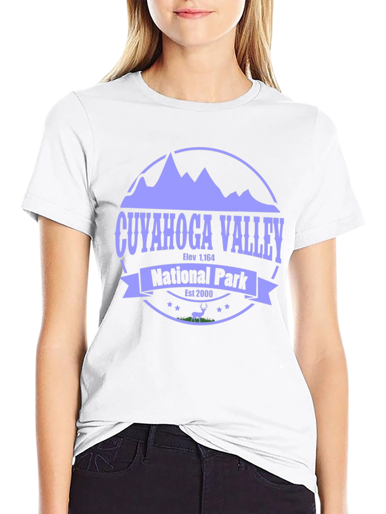 Cuyahoga Valley National Park Black T-Shirt