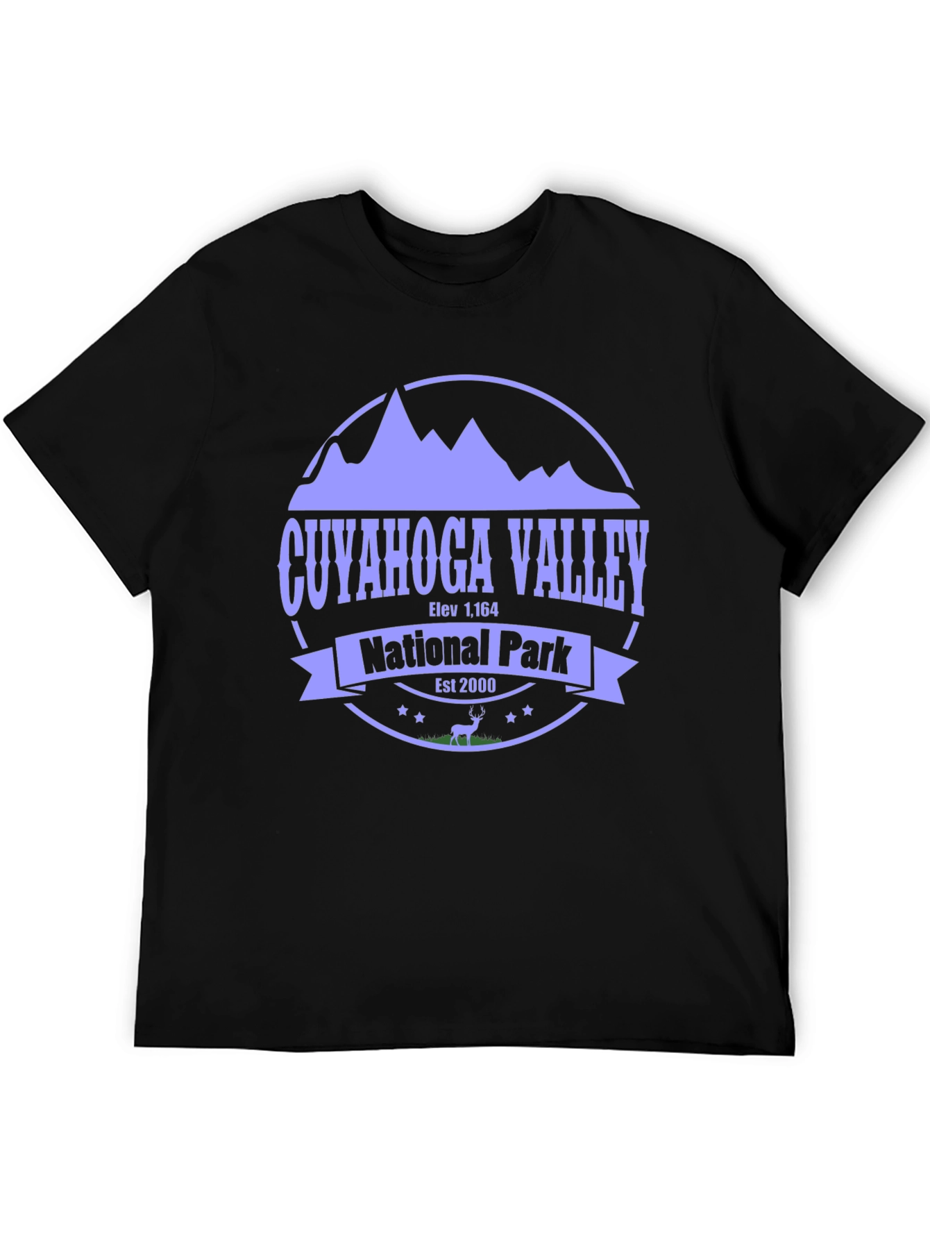 Cuyahoga Valley National Park Black T-Shirt