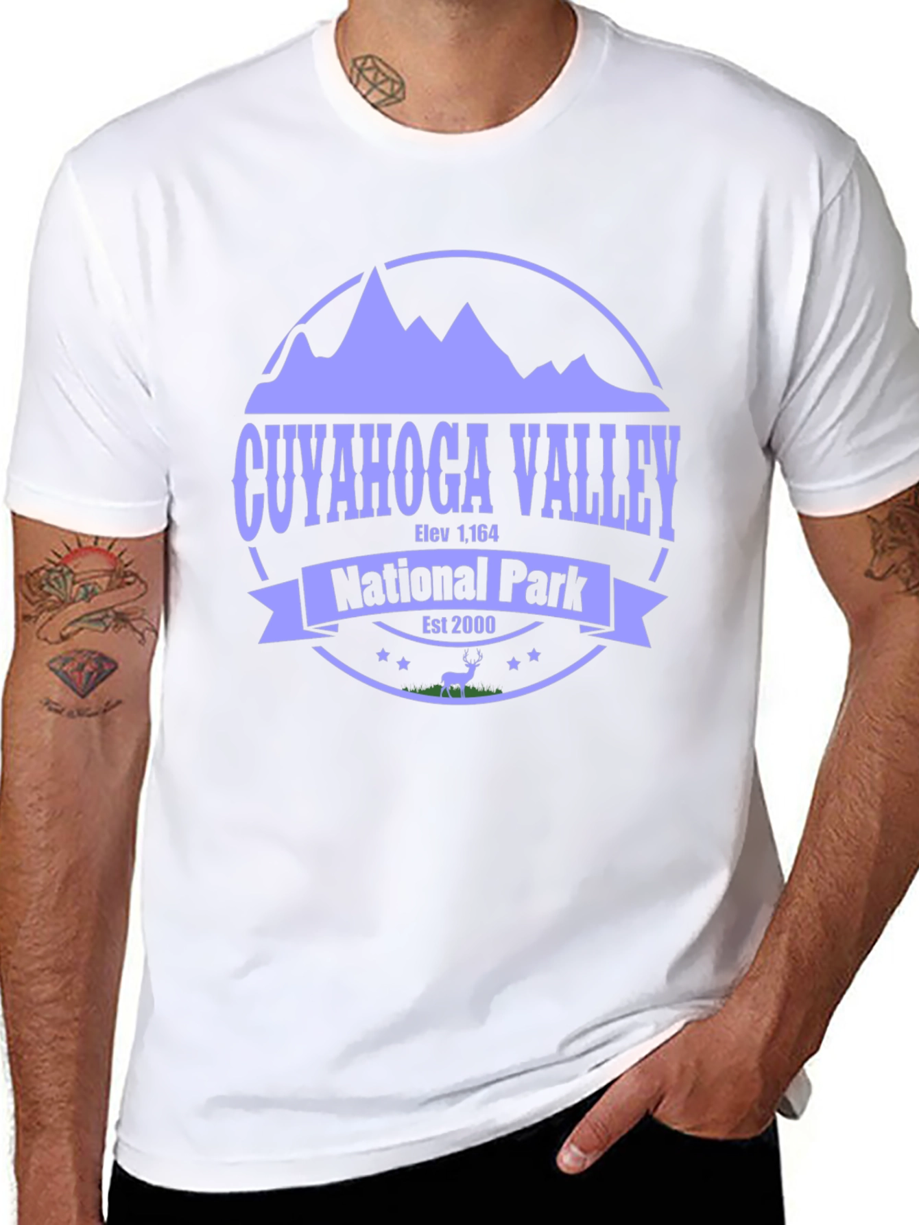 Cuyahoga Valley National Park Black T-Shirt