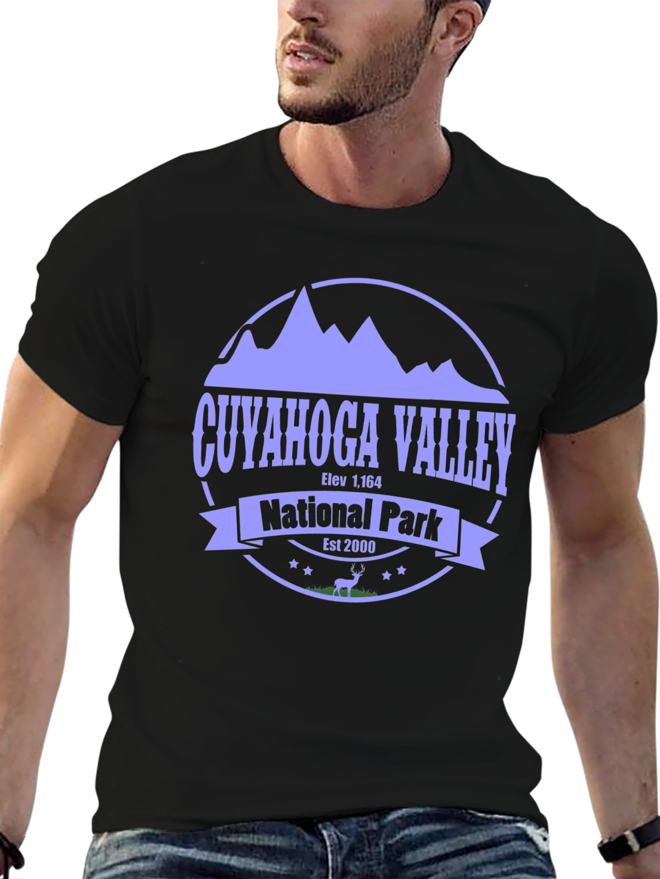 Cuyahoga Valley National Park Black T-Shirt