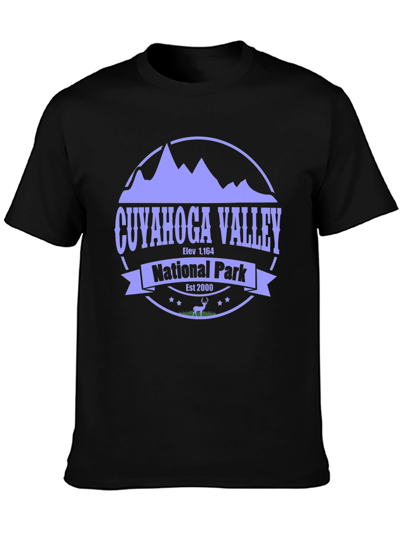 Cuyahoga Valley National Park Black T-Shirt