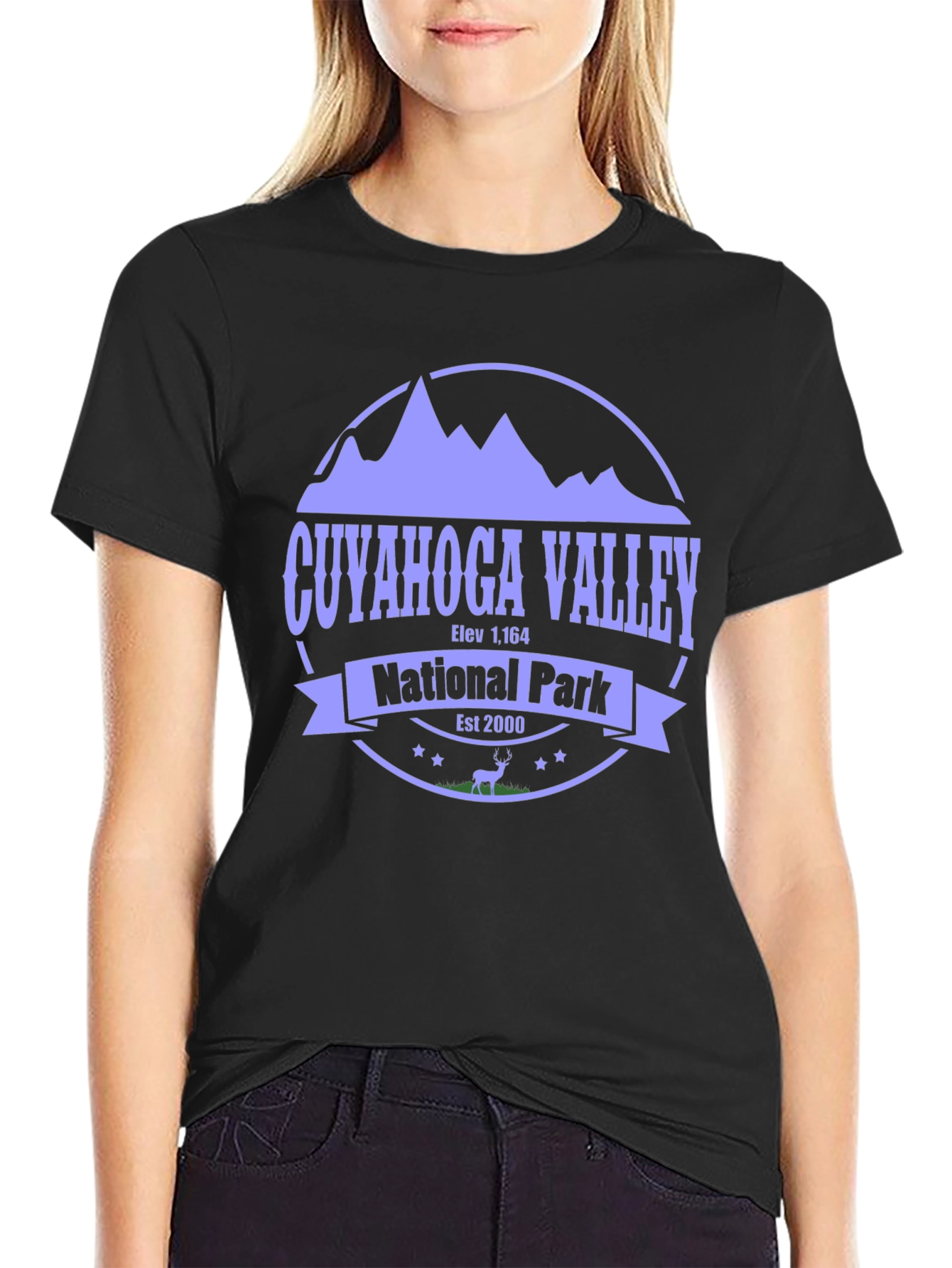 Cuyahoga Valley National Park Black T-Shirt