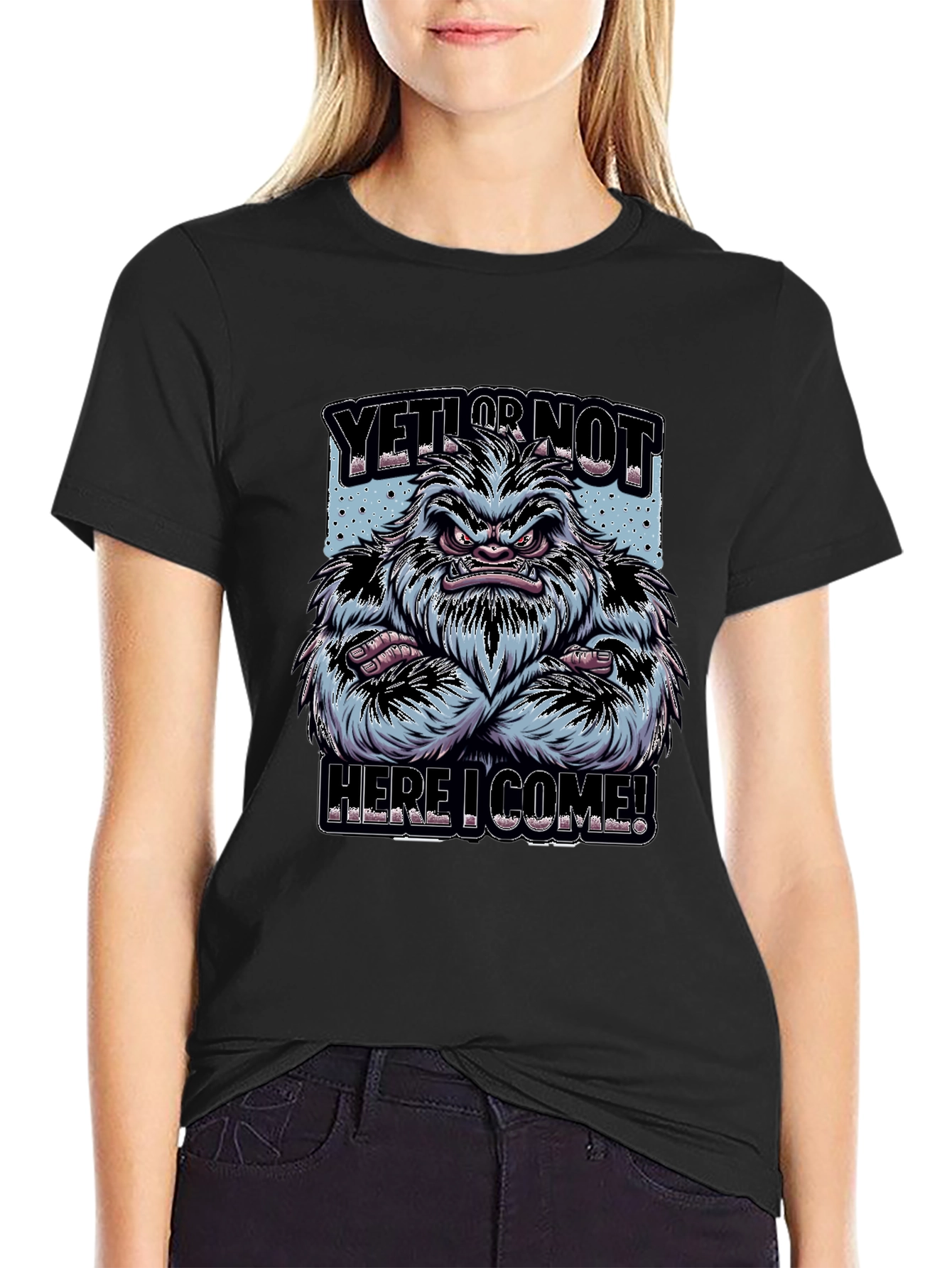 Yeti Or Not Graphic T-Shirt