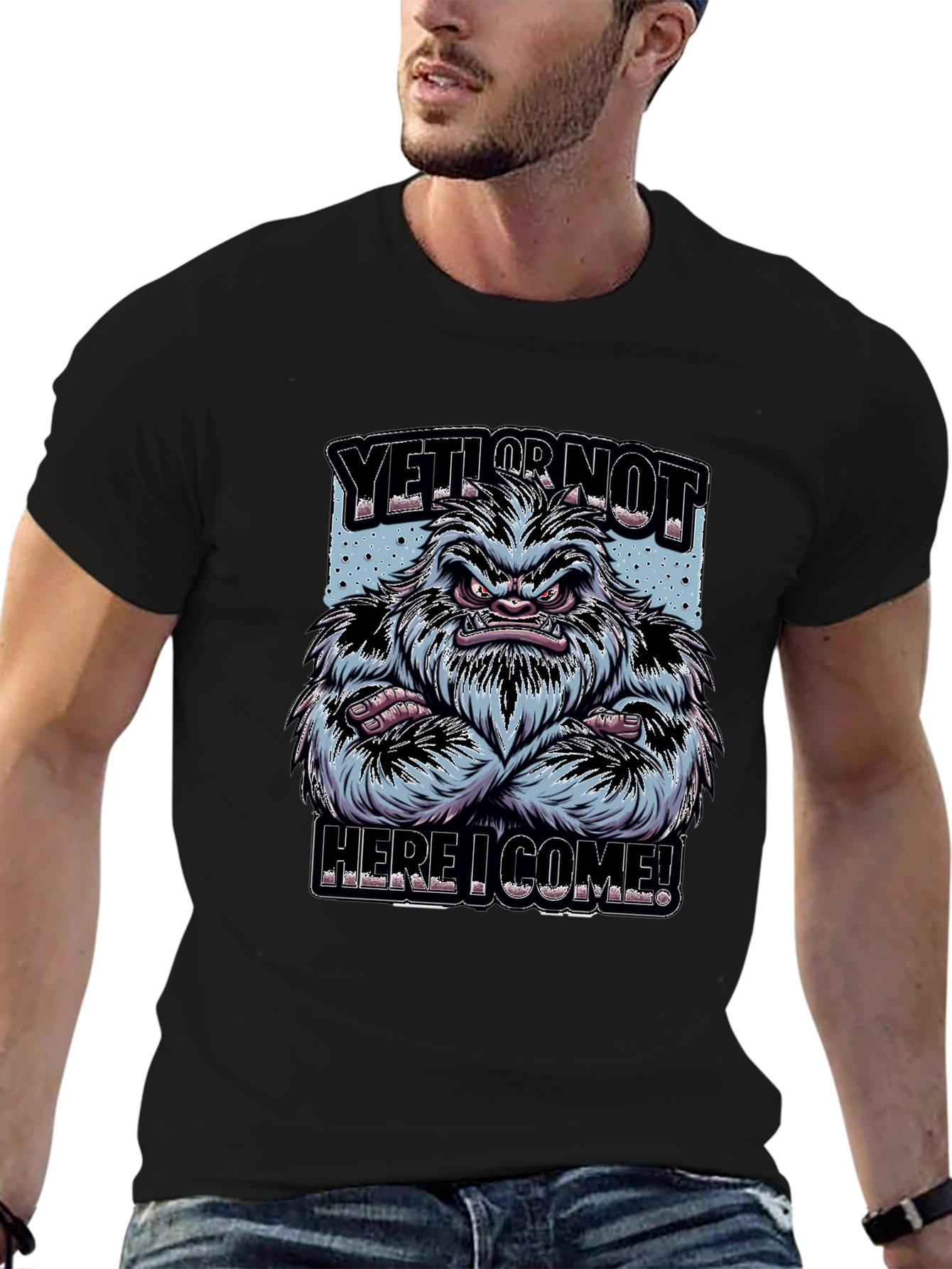 Yeti Or Not Graphic T-Shirt