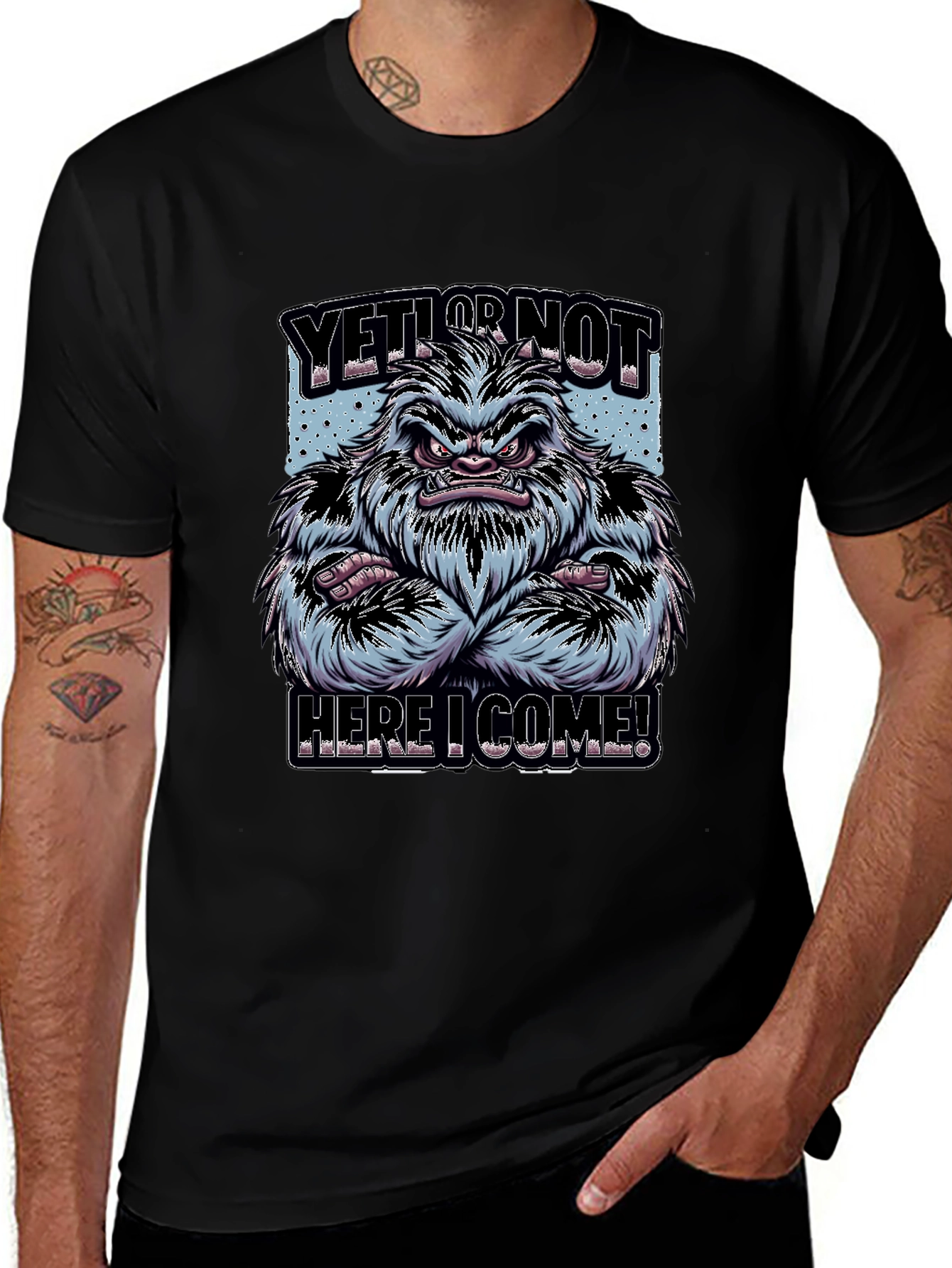 Yeti Or Not Graphic T-Shirt