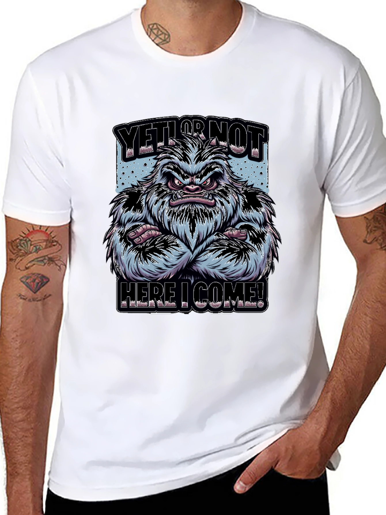 Yeti Or Not Graphic T-Shirt