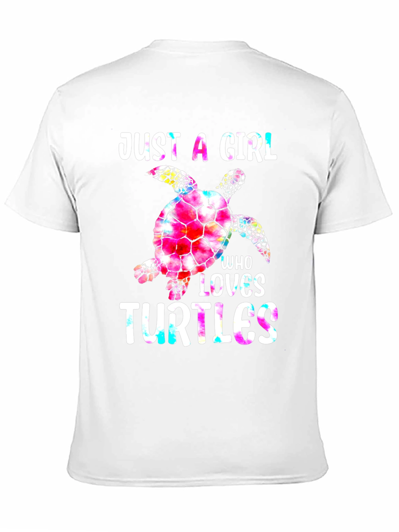 Just a Girl Who Loves Turtles Graphic T-Shirt