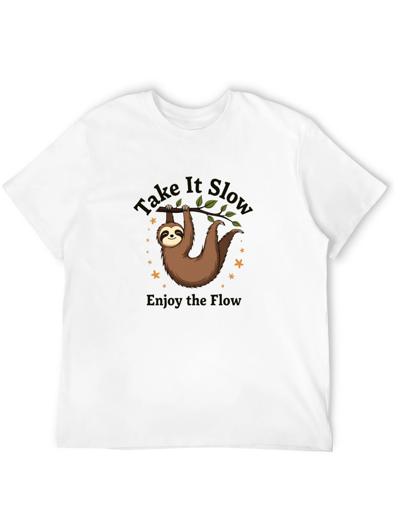 Take It Slow Sloth Graphic T-Shirt