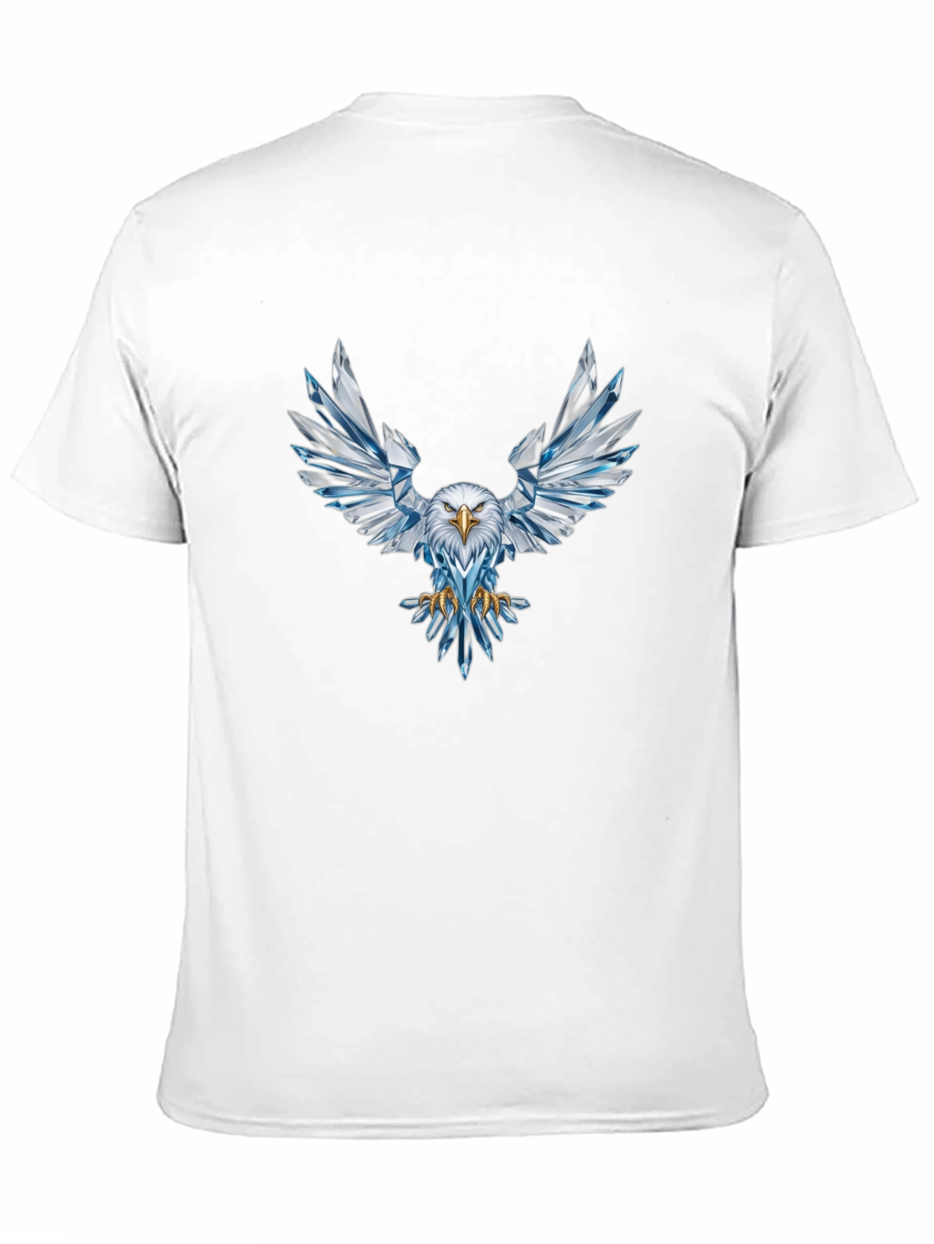 Crystal Eagle Graphic Tee - Mens Black T-Shirt