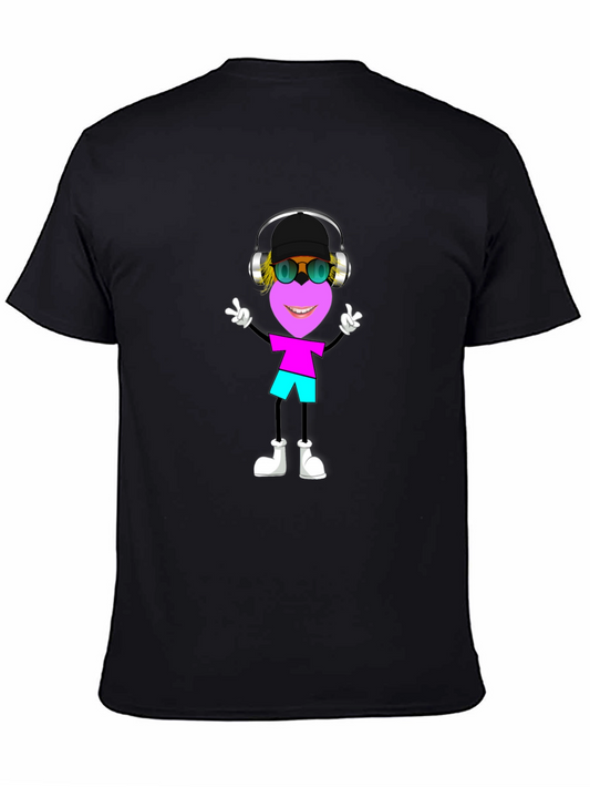 Fun Cartoon Graphic T-Shirt
