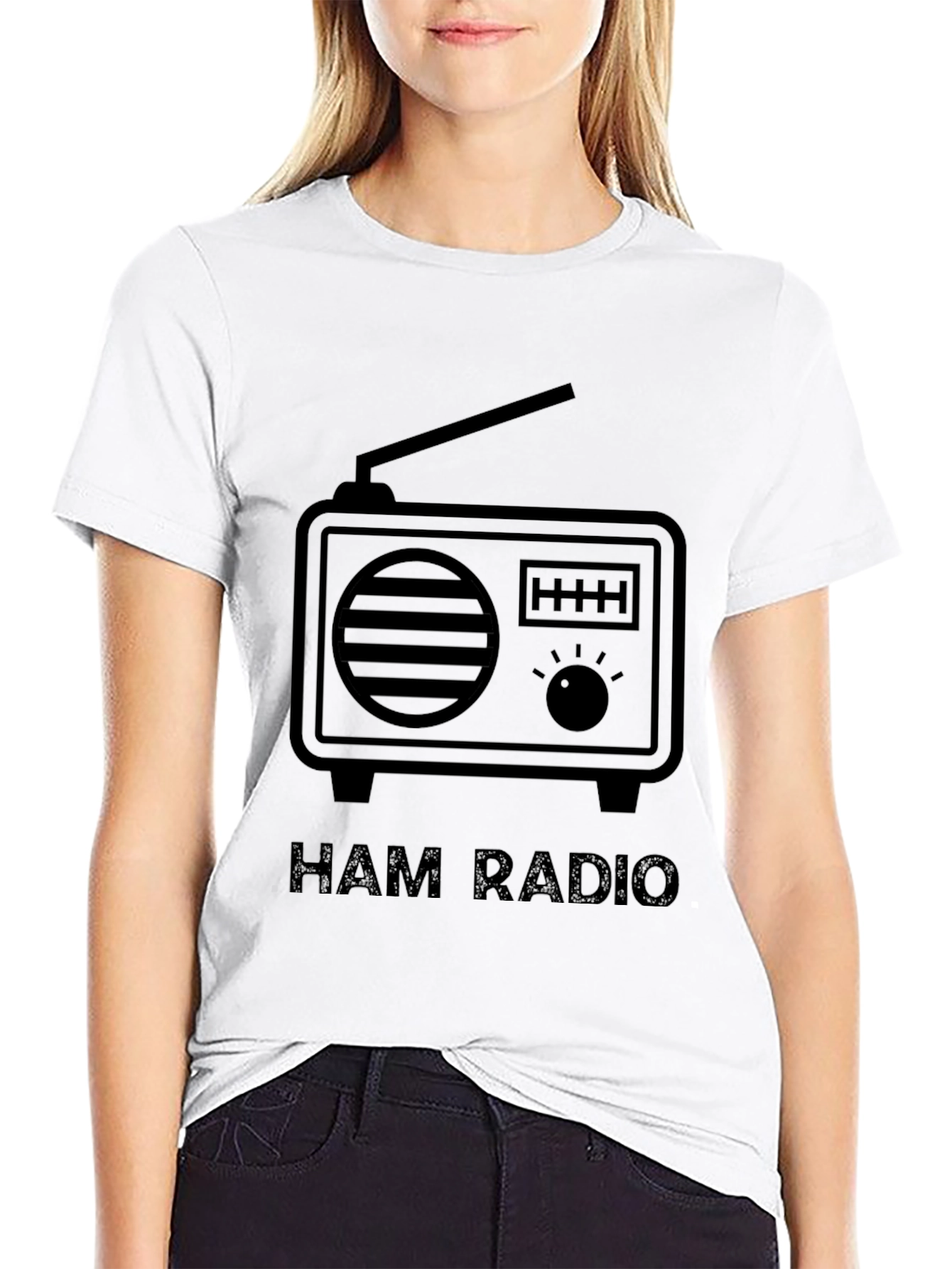 Ham Radio T-Shirt - Classic Radio Design
