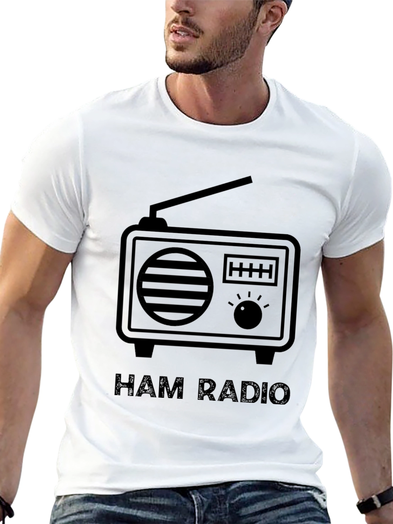 Ham Radio T-Shirt - Classic Radio Design