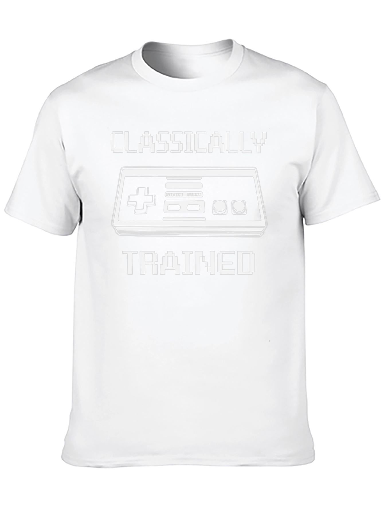 Classically Trained Gamer T-Shirt - Retro Gaming Tee