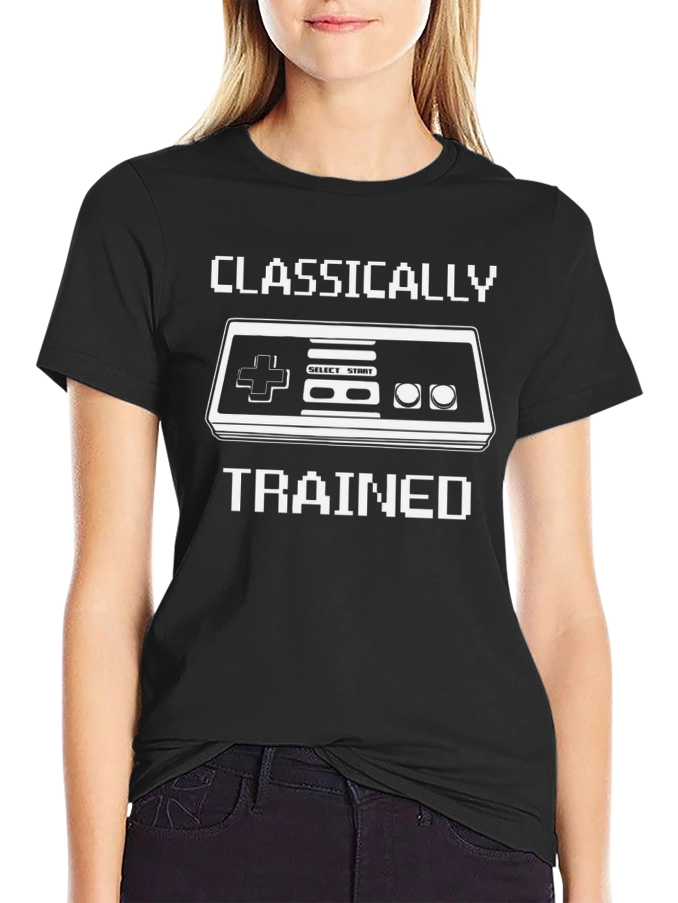 Classically Trained Gamer T-Shirt - Retro Gaming Tee
