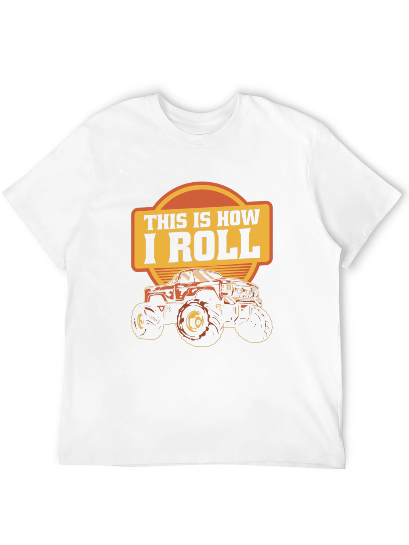 This Is How I Roll Monster Truck Graphic Tee
