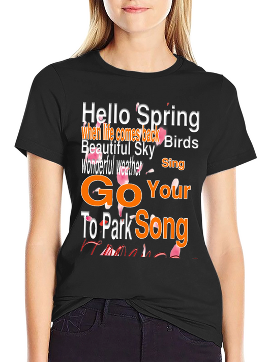 Hello Spring T-Shirt: Go To Park Song