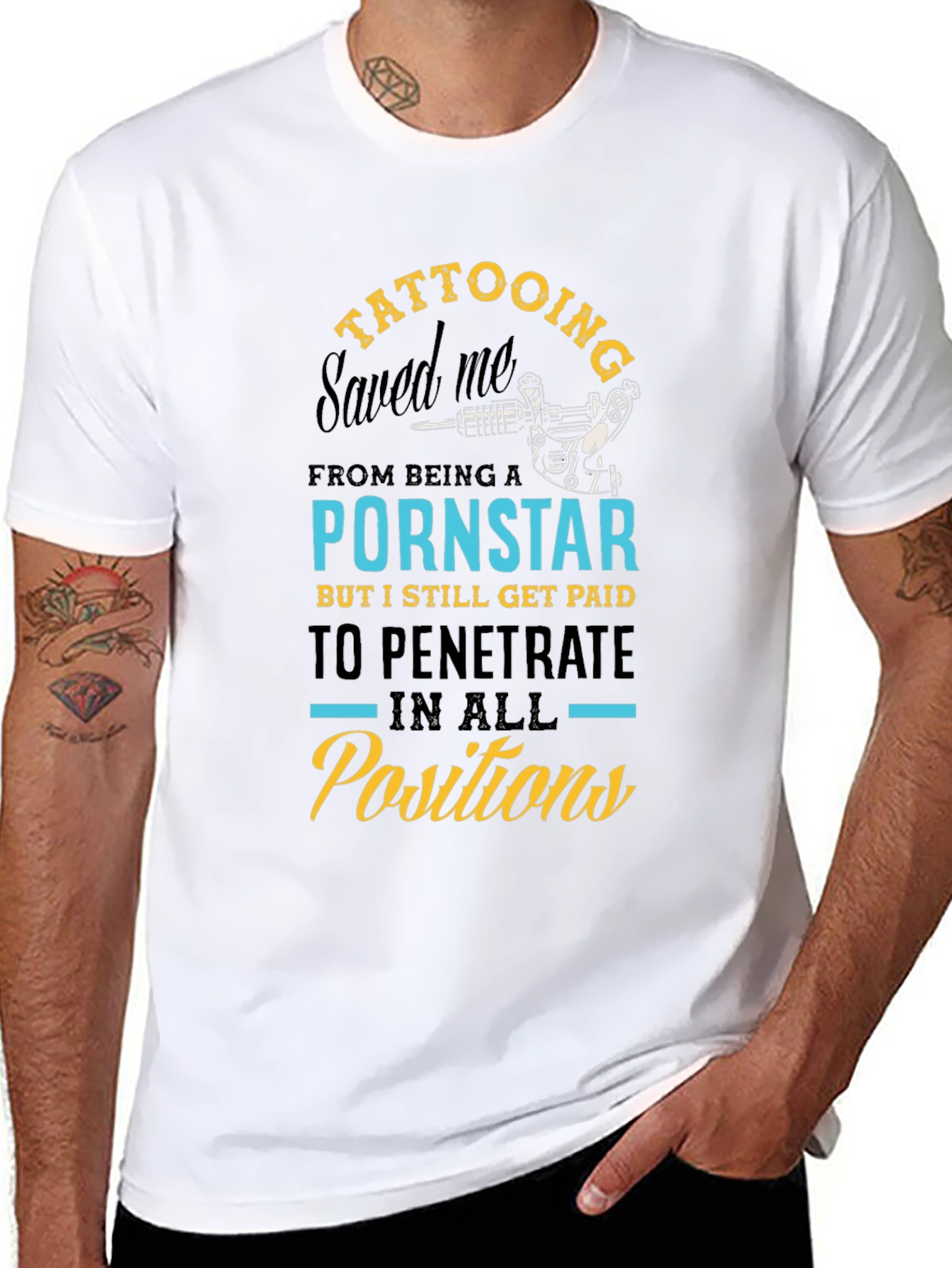 Tattooing Saved Me T-Shirt