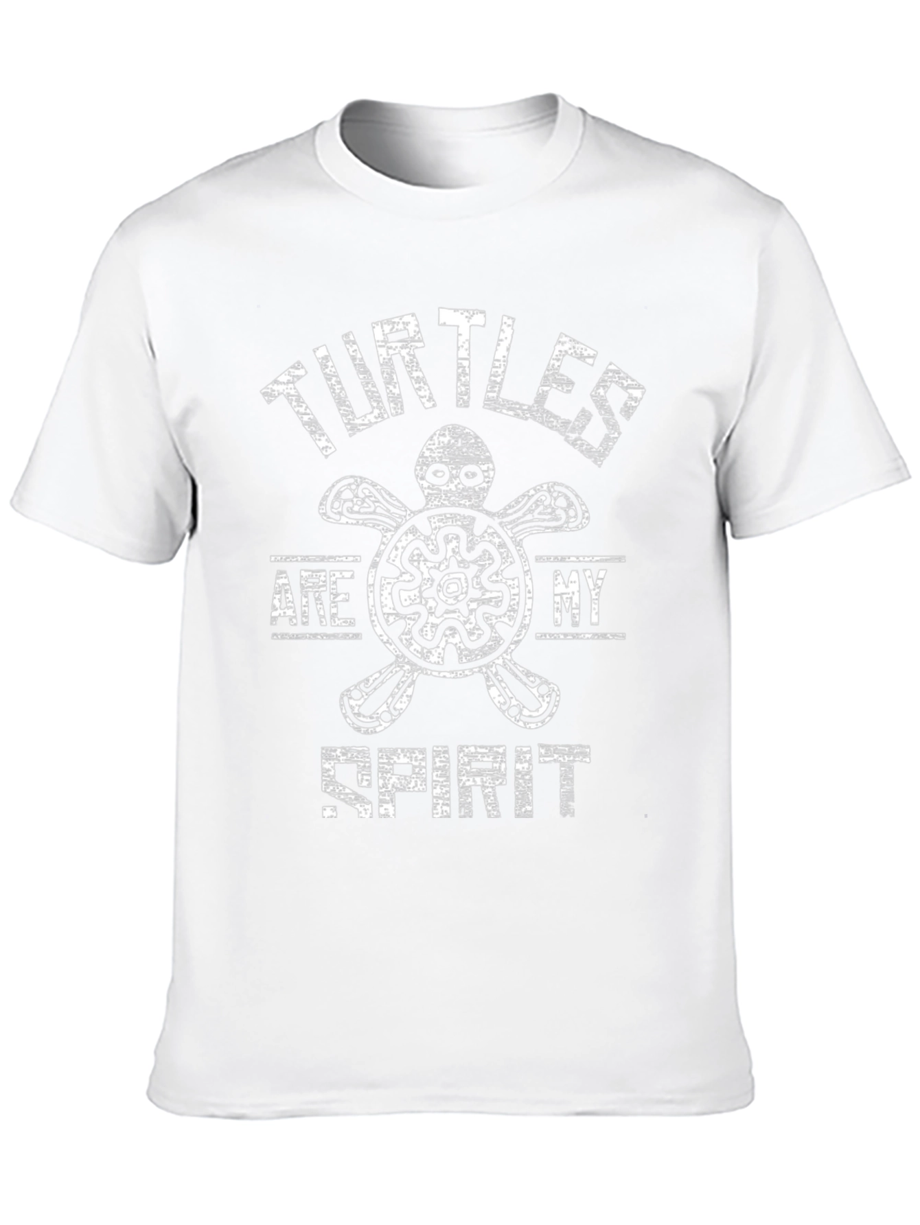 Turtles Are My Spirit Black Graphic Tee