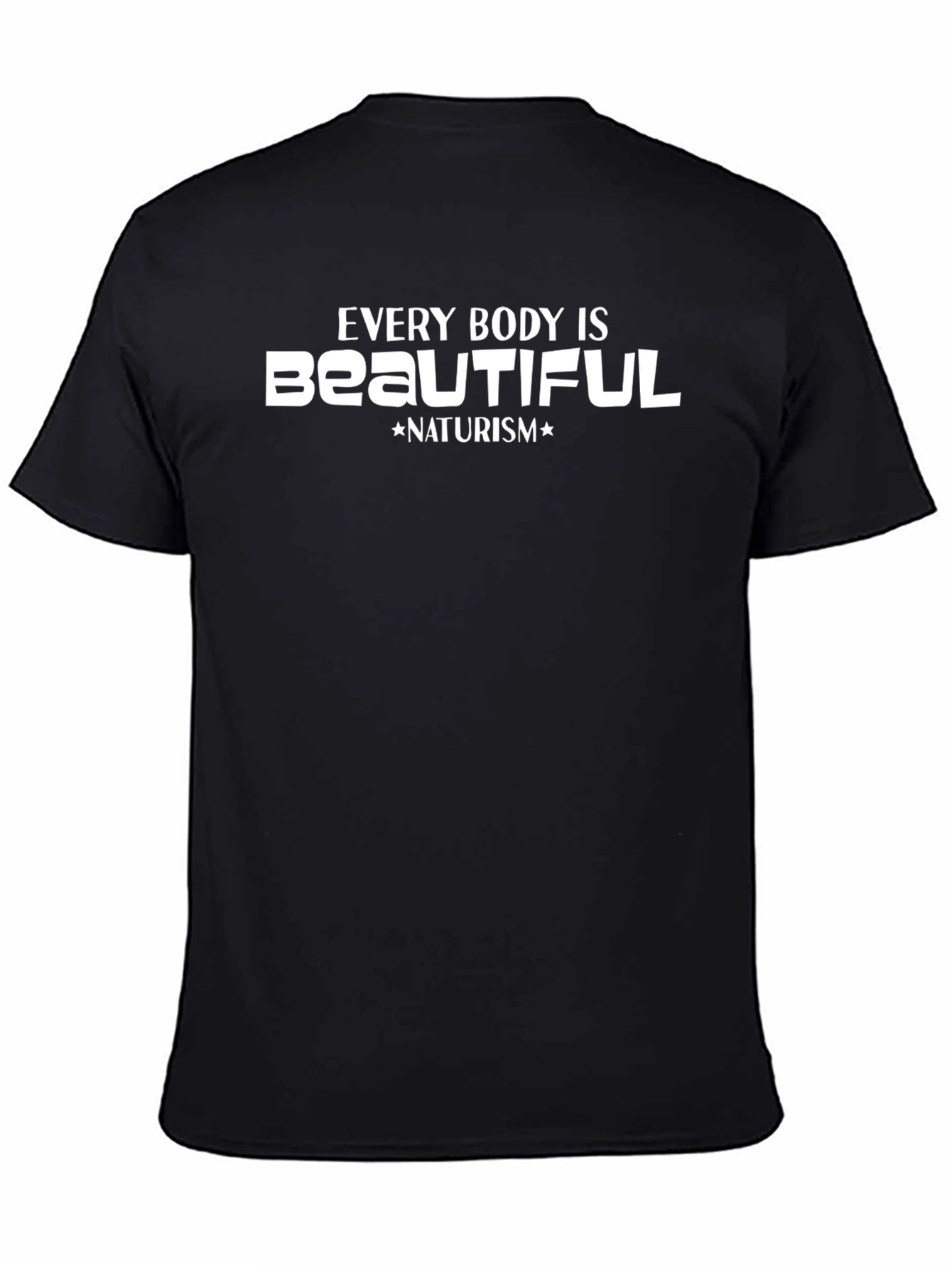 Every Body Is Beautiful Naturism T-Shirt