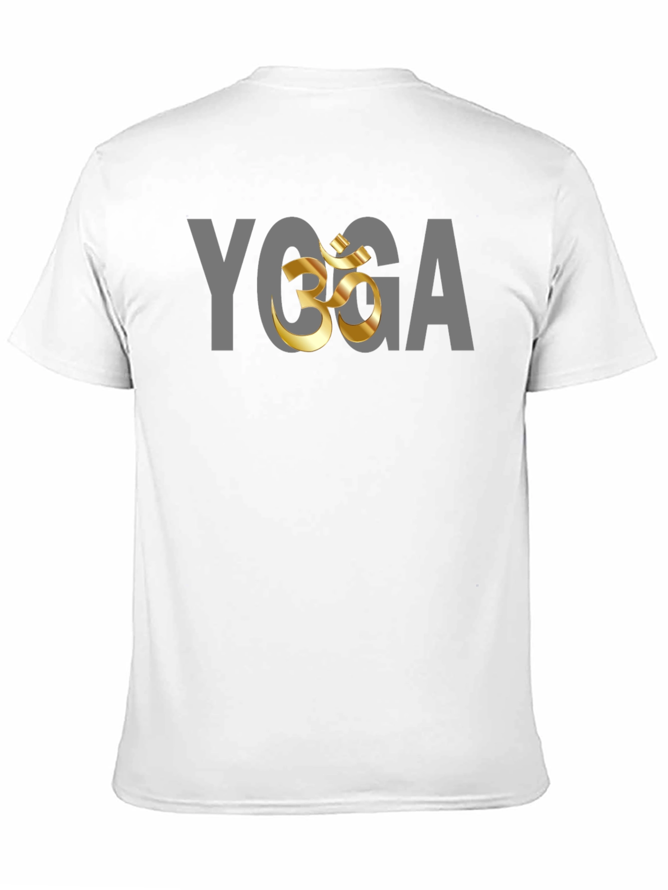 Yoga Om Graphic Black T-Shirt