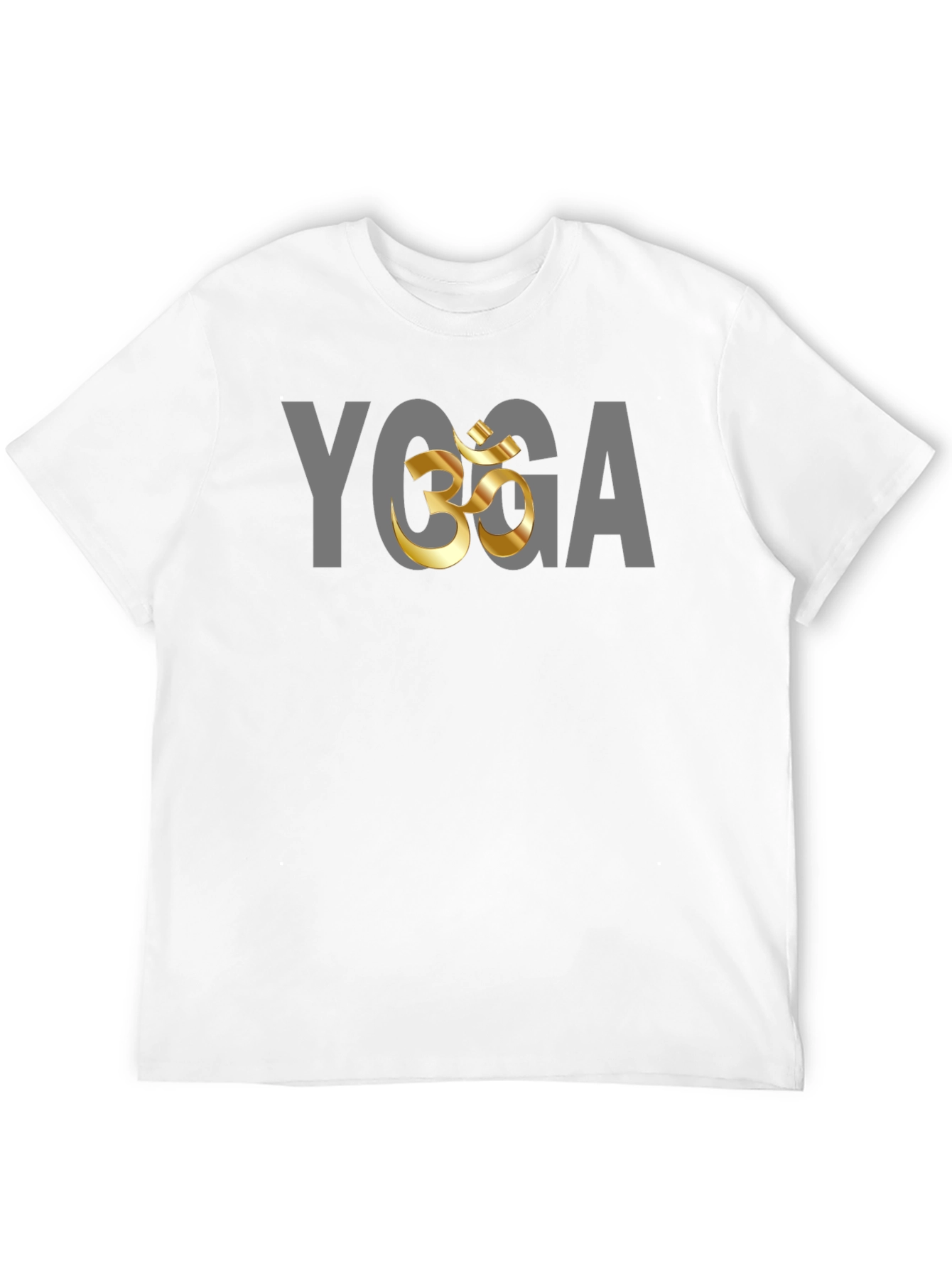 Yoga Om Graphic Black T-Shirt
