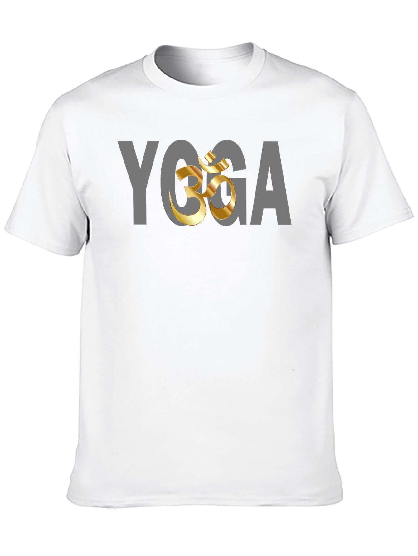 Yoga Om Graphic Black T-Shirt