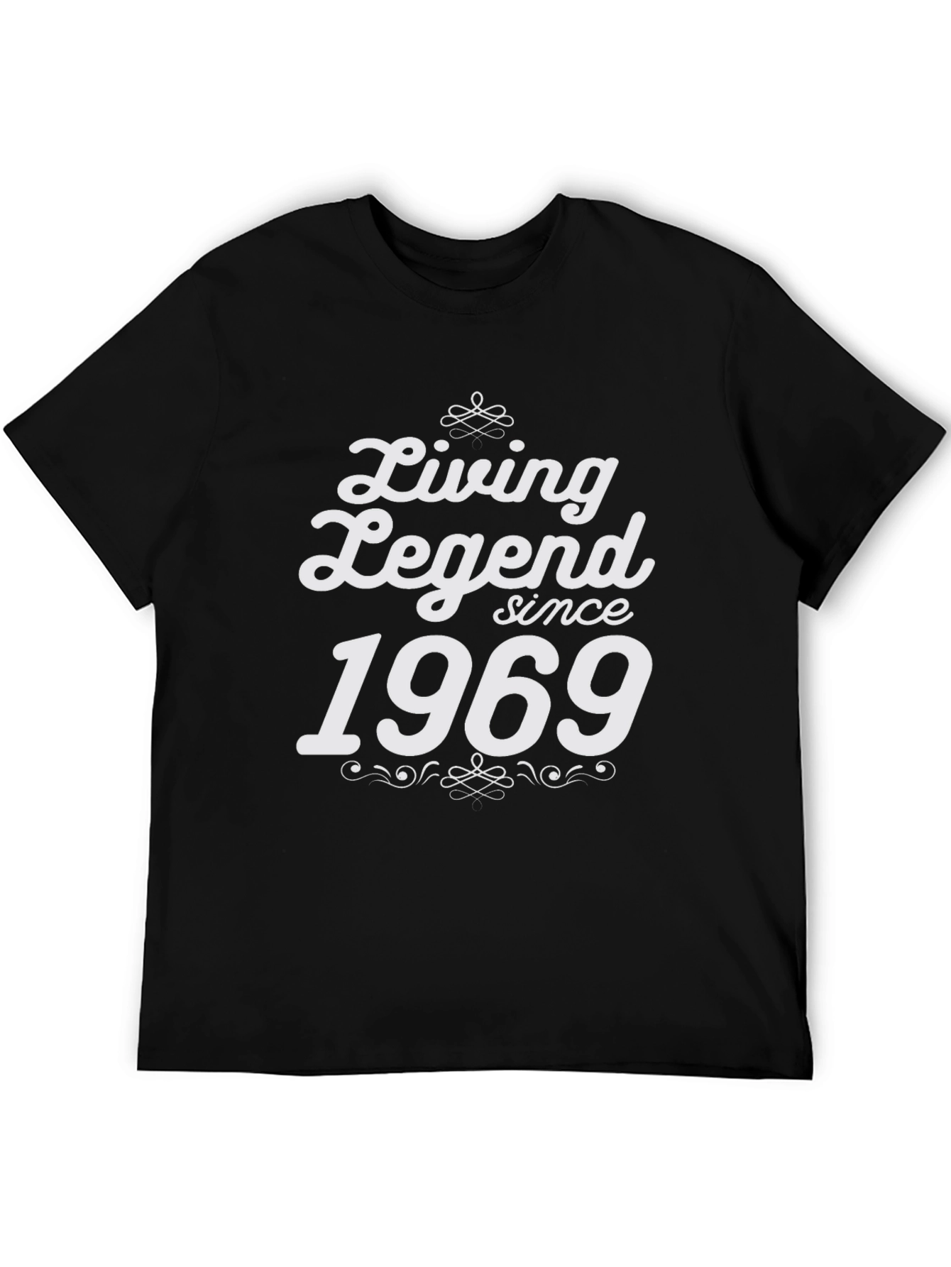 Living Legend Since 1969 Black T-Shirt