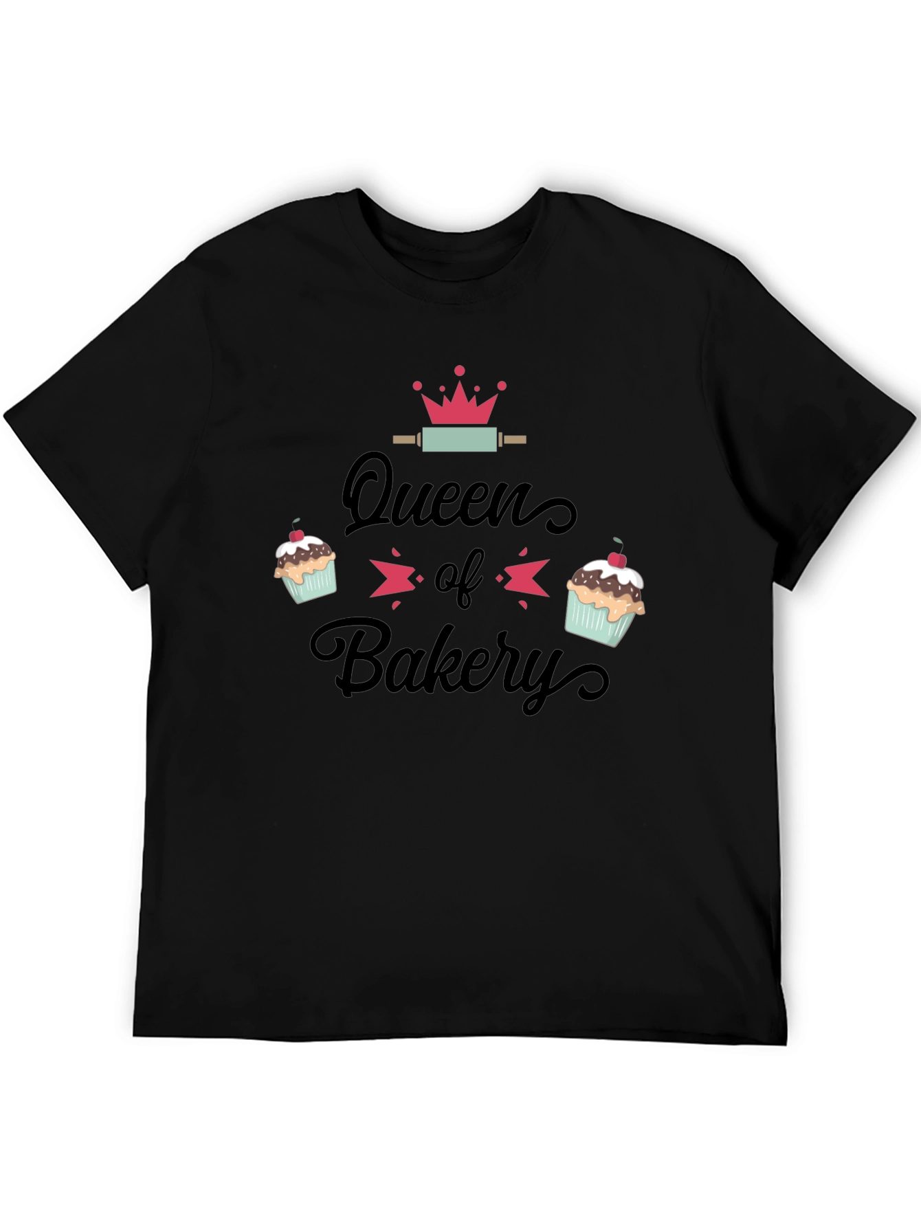 Queen of Bakery T-Shirt - Baking Enthusiast Gift