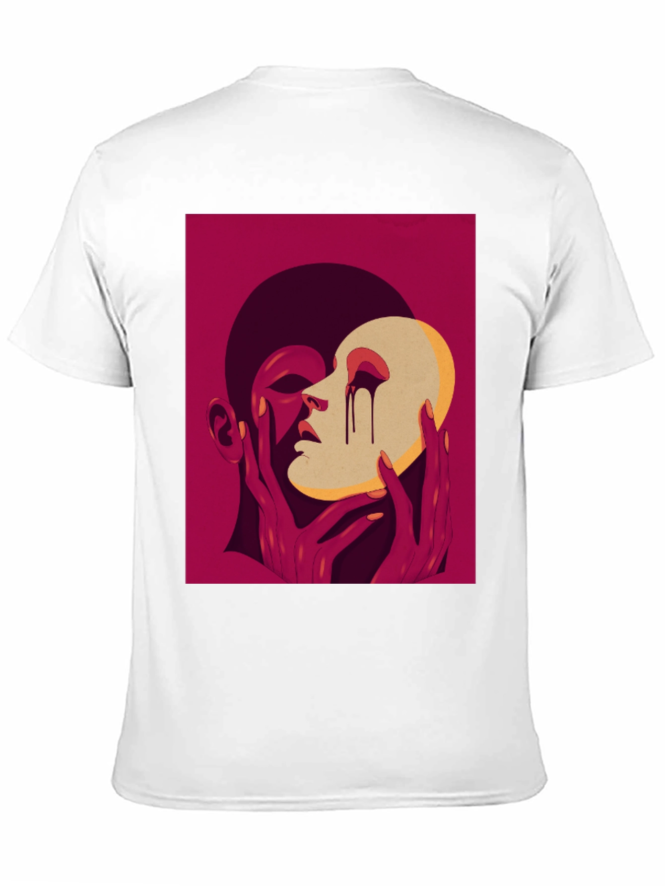Artistic Graphic Tee - Masked Identity