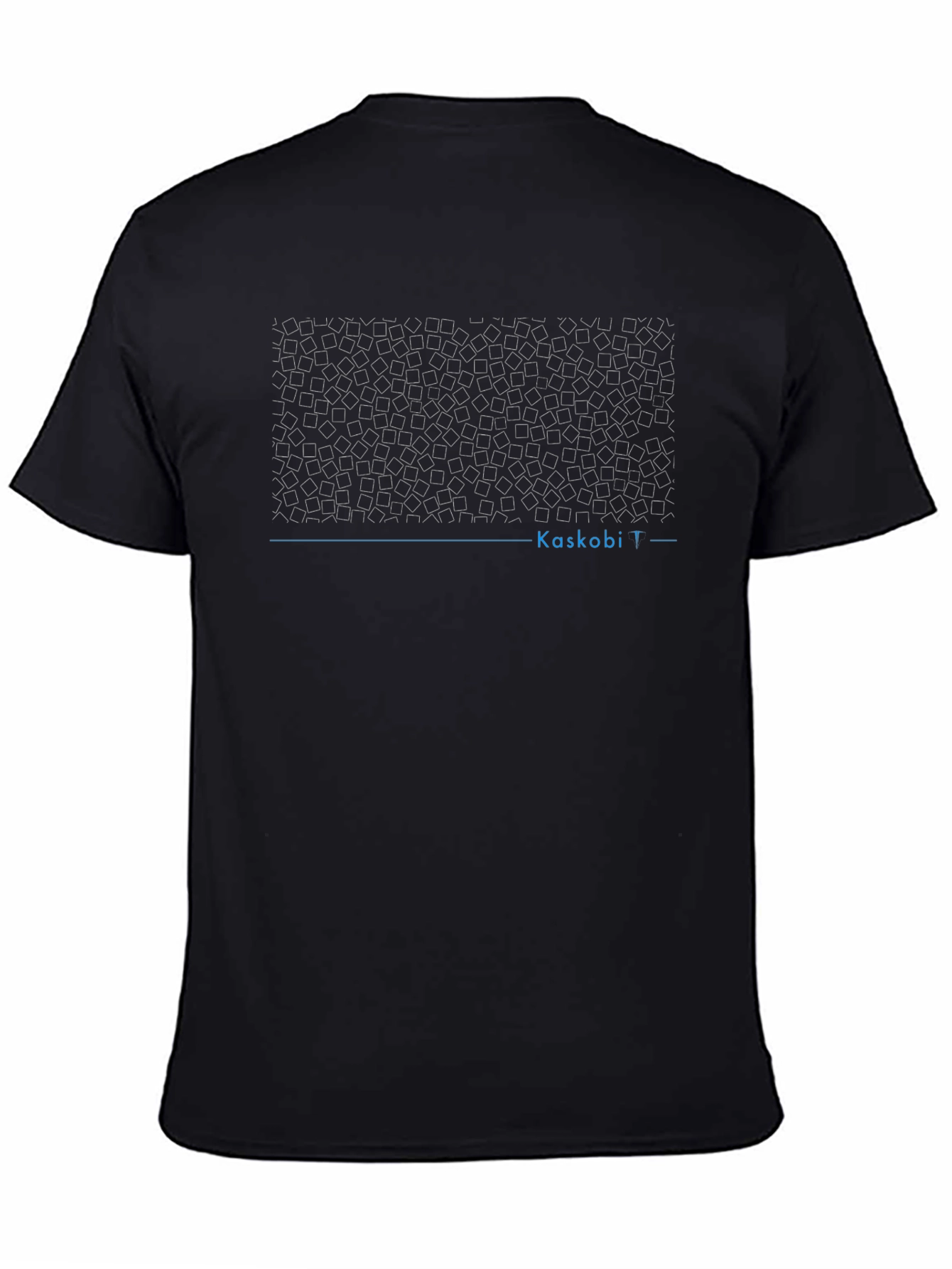 Kaskobi T Graphic Print Mens Black T-Shirt
