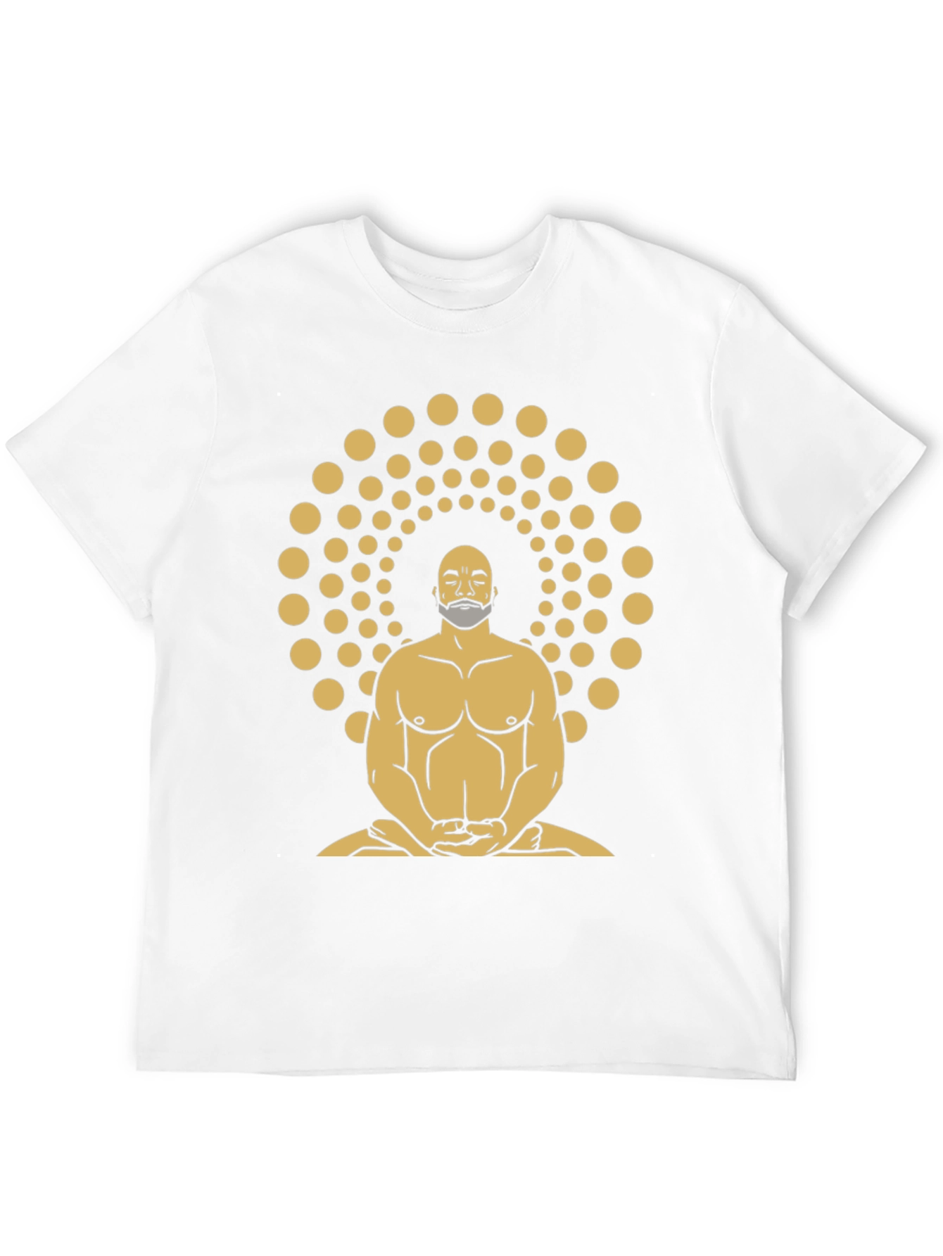 Enlightened Meditator Graphic Tee - Black