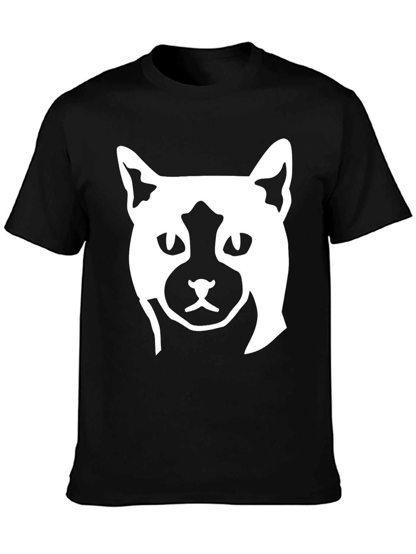 Cat Graphic Print T-Shirt