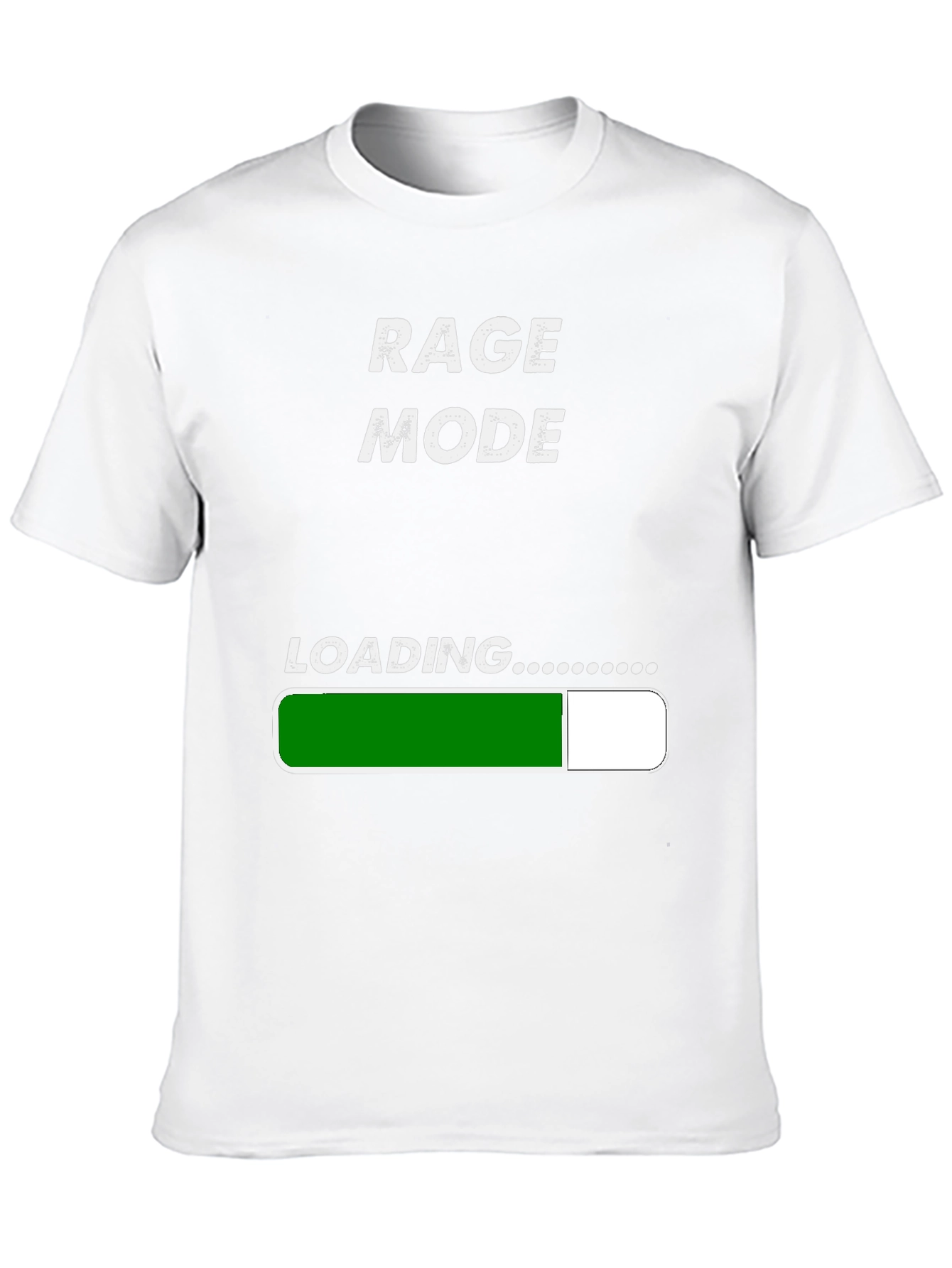 Rage Mode Loading Funny Graphic Tee