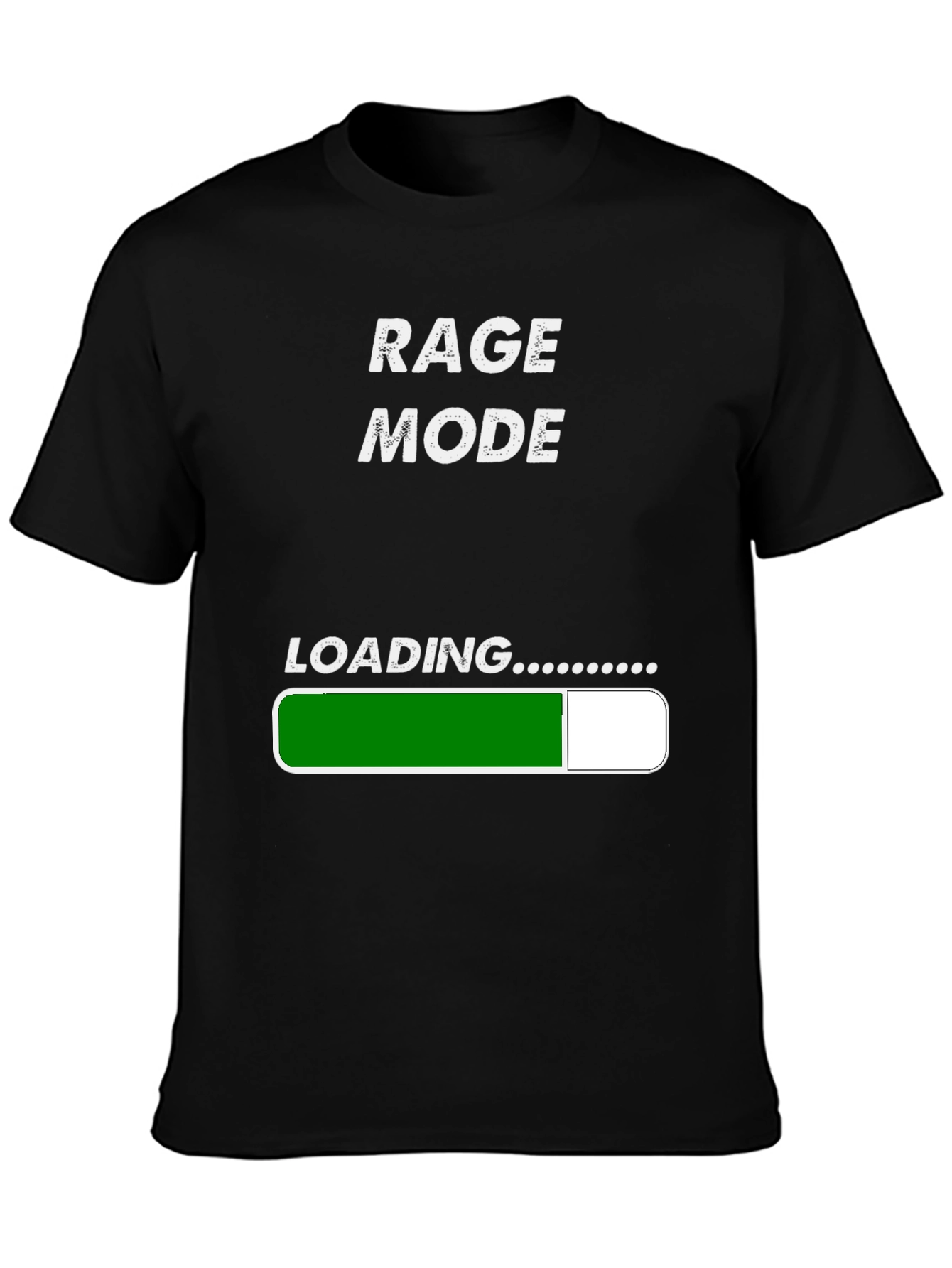 Rage Mode Loading Funny Graphic Tee