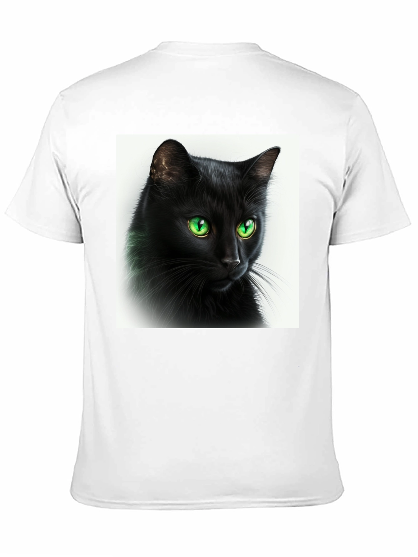 Black Cat Graphic Tee - Soft Cotton Comfort