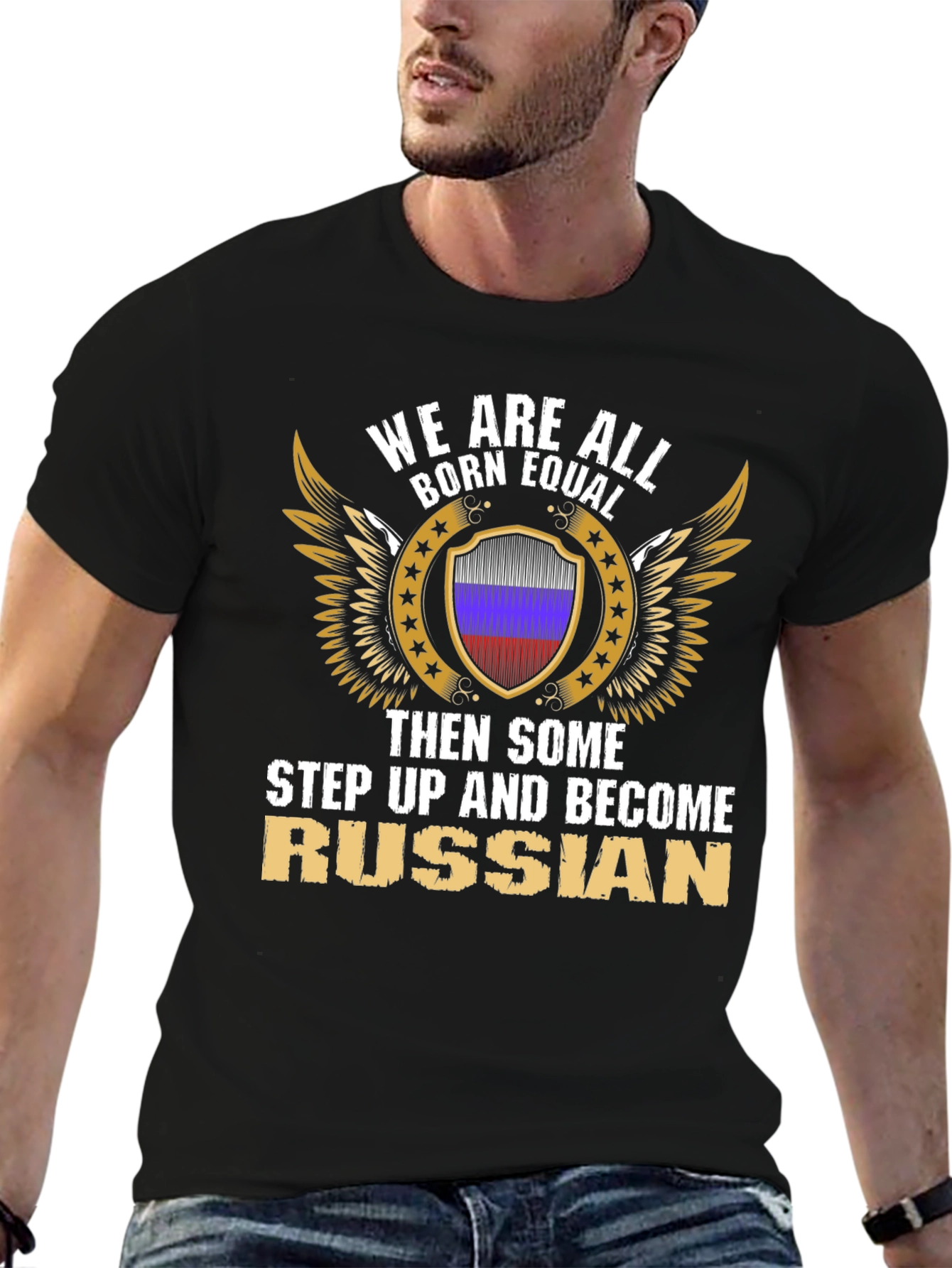 Born Equal Russian T-Shirt